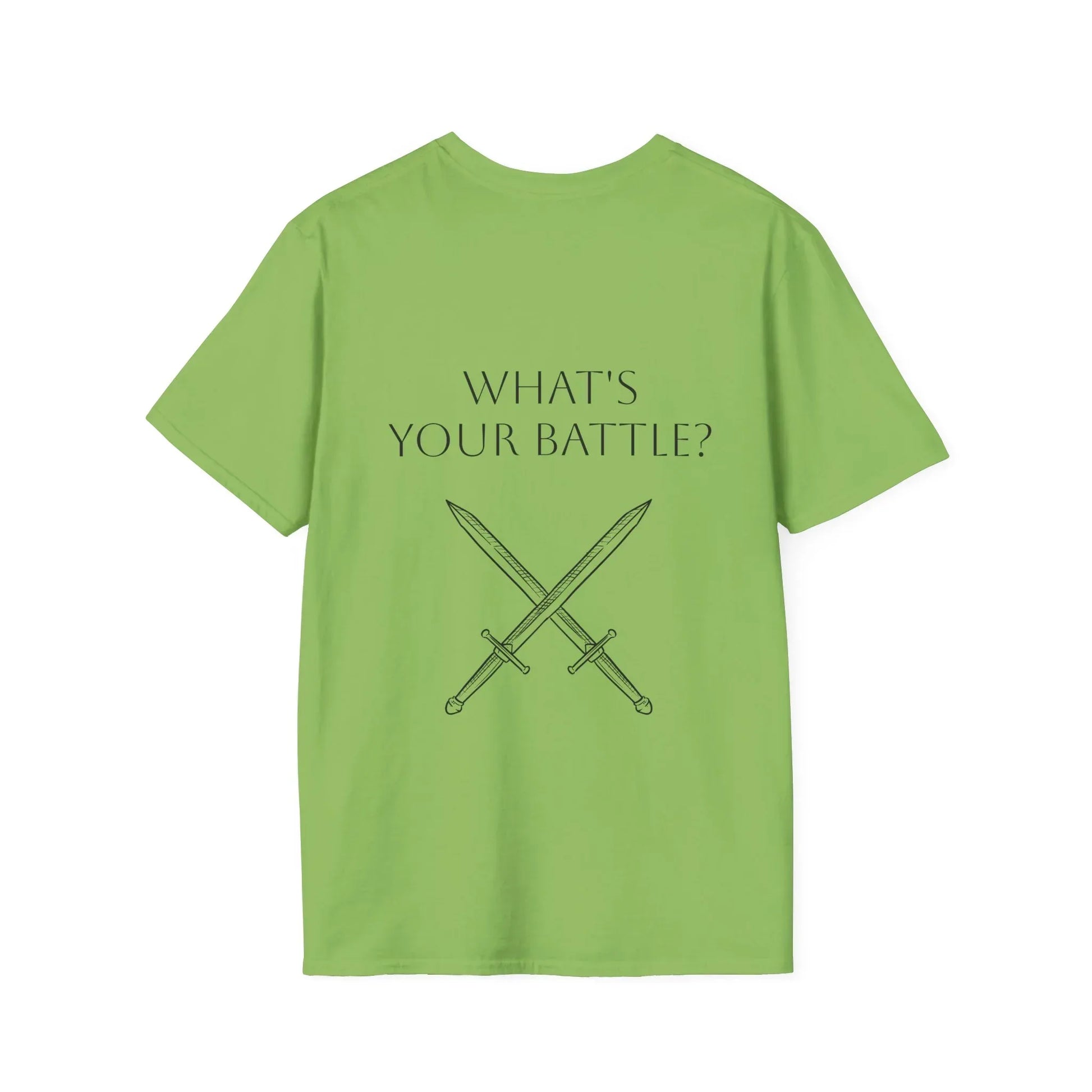 Anxiety Warrior Unisex Softstyle T-Shirt - Embrace Your Battles - The Dreamer's Bookshop.