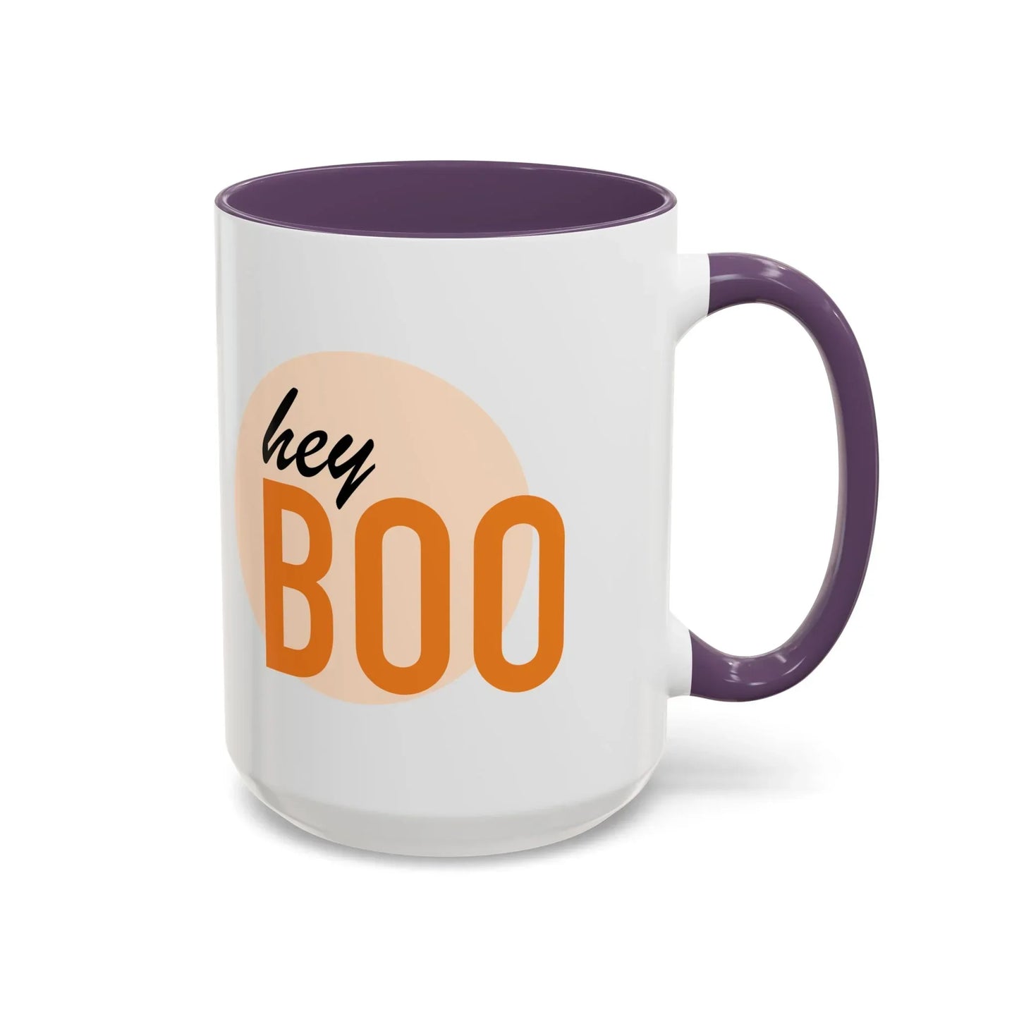 Hey Boo Spooky Coffee Mug - 11oz & 15oz Halloween - The Dreamer's Bookshop.