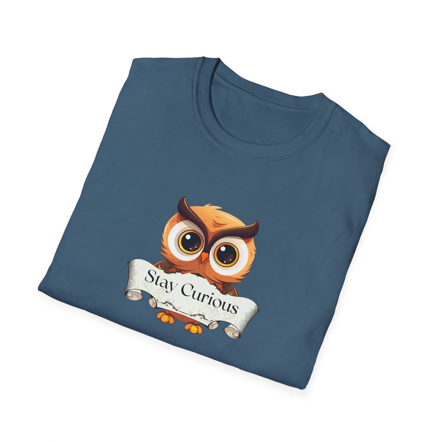 Inspirational Unisex Softstyle T-Shirt - Stay Curious