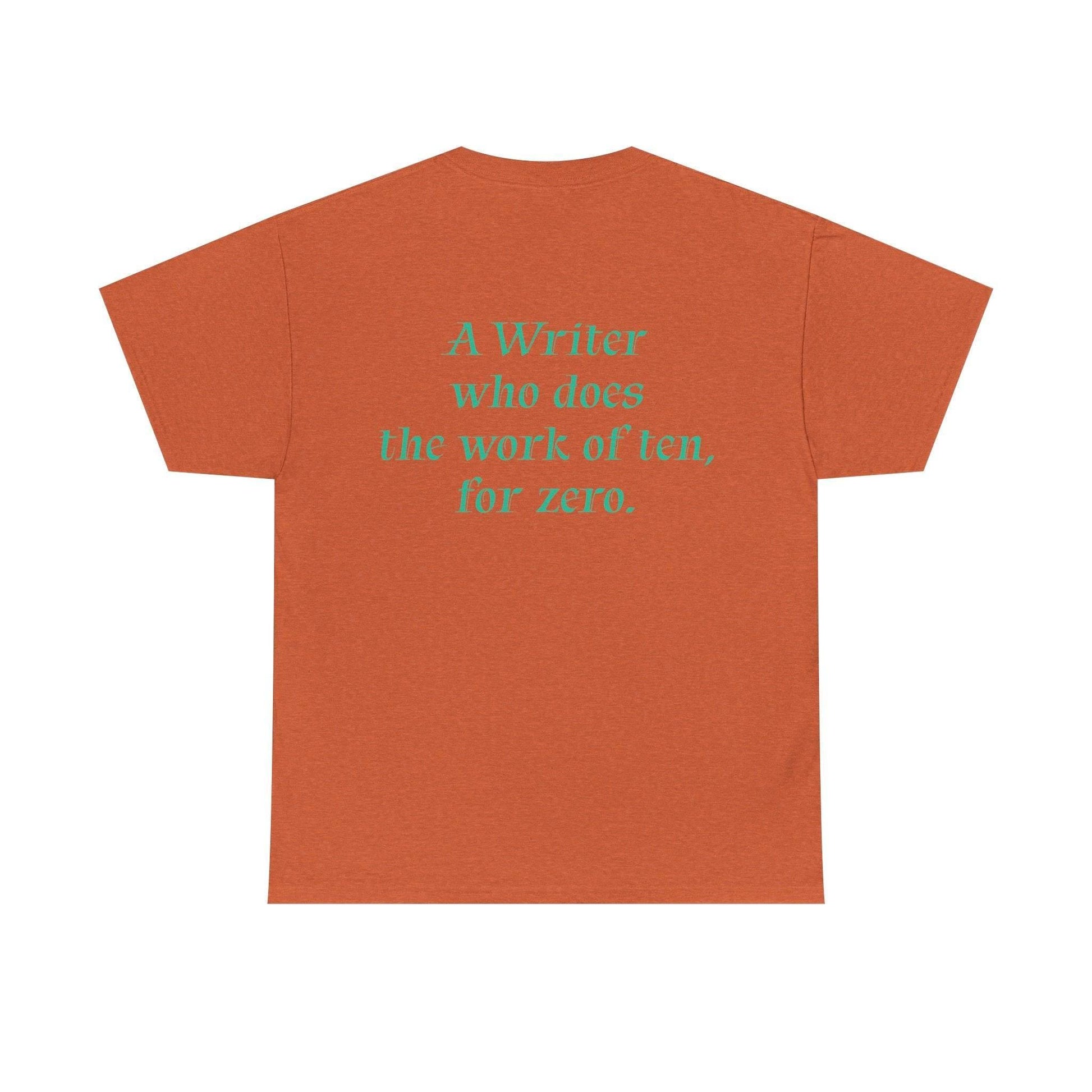 Indie Author - Unisex Heavy Cotton Tee - Creative Apparel - The Dreamer's Bookshop.