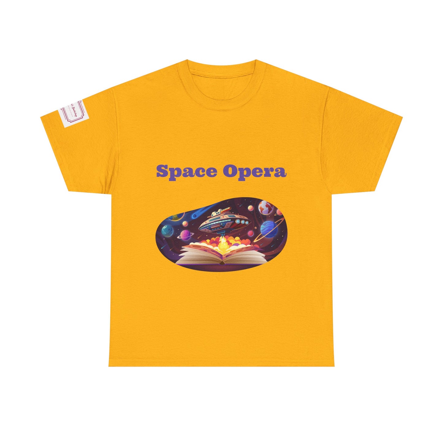 Space Opera  - Unisex Heavy Cotton Tee - Sci-Fi Books