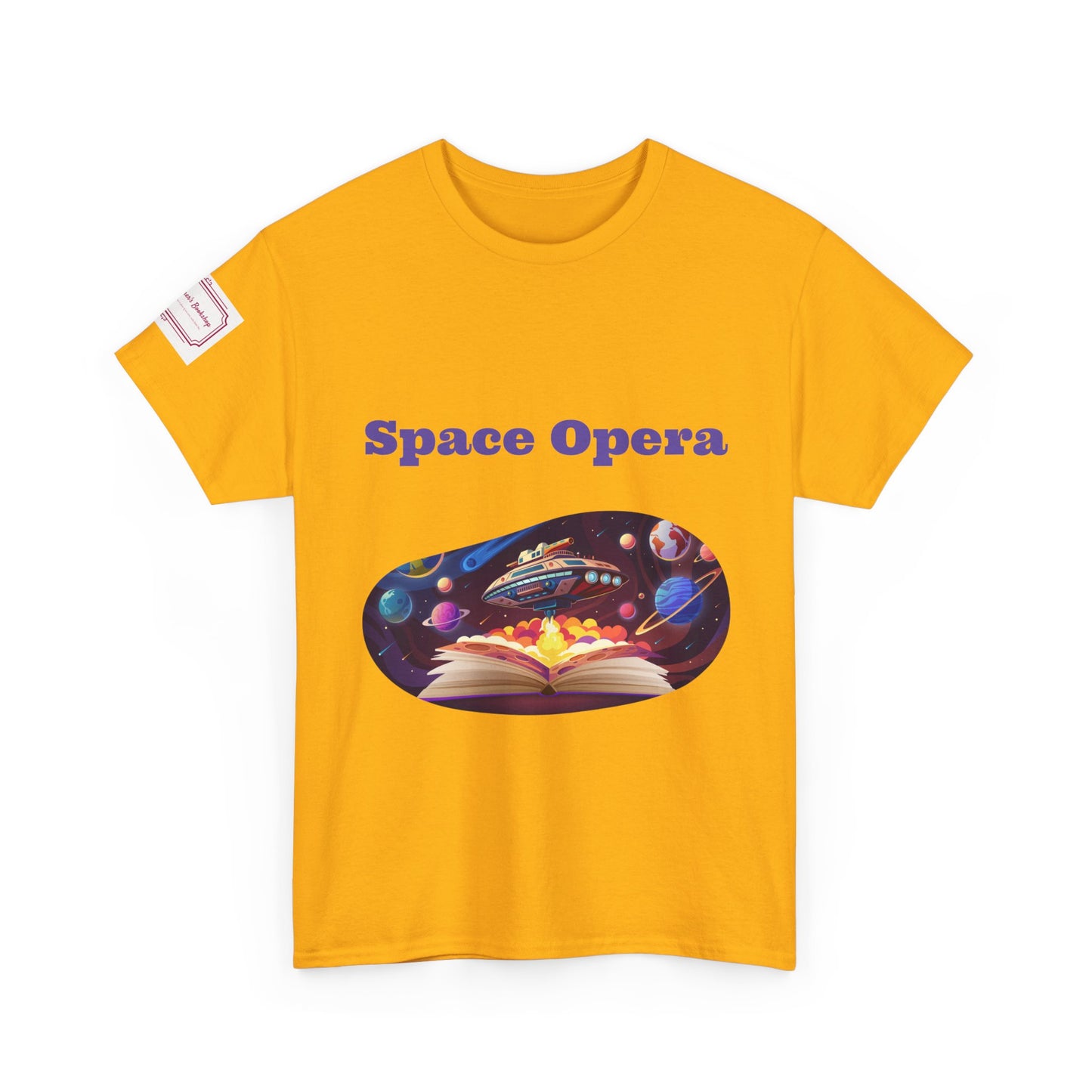 Space Opera  - Unisex Heavy Cotton Tee - Sci-Fi Books