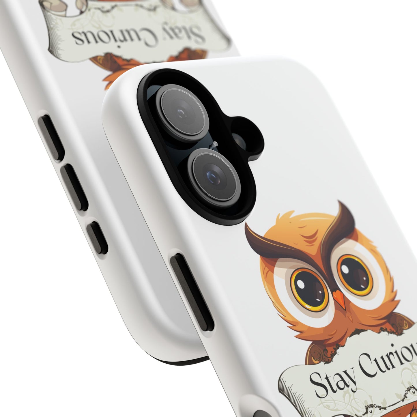 Inspired Phone Case with Stay Curious - The Dreamer's Bookshop Design