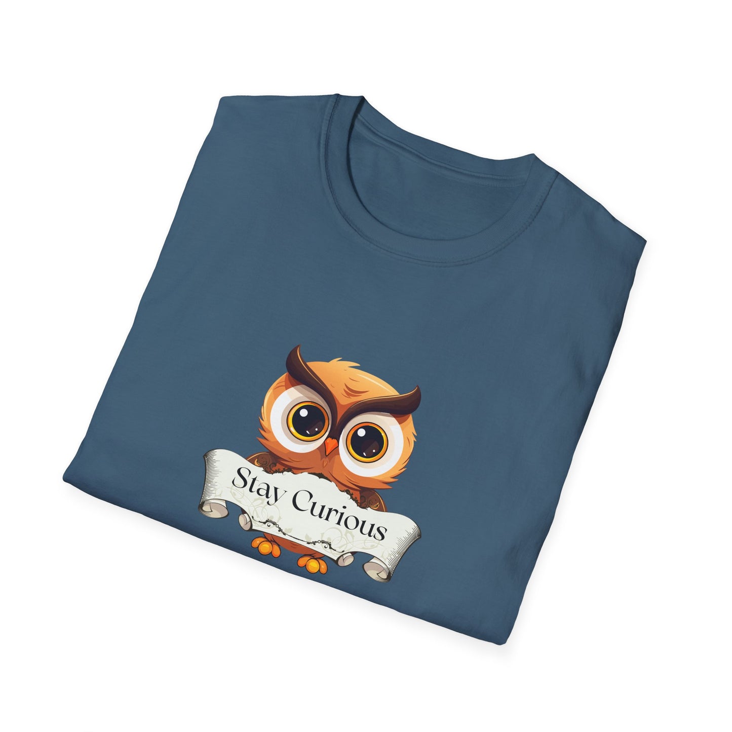 Inspirational Unisex Softstyle T-Shirt - Stay Curious