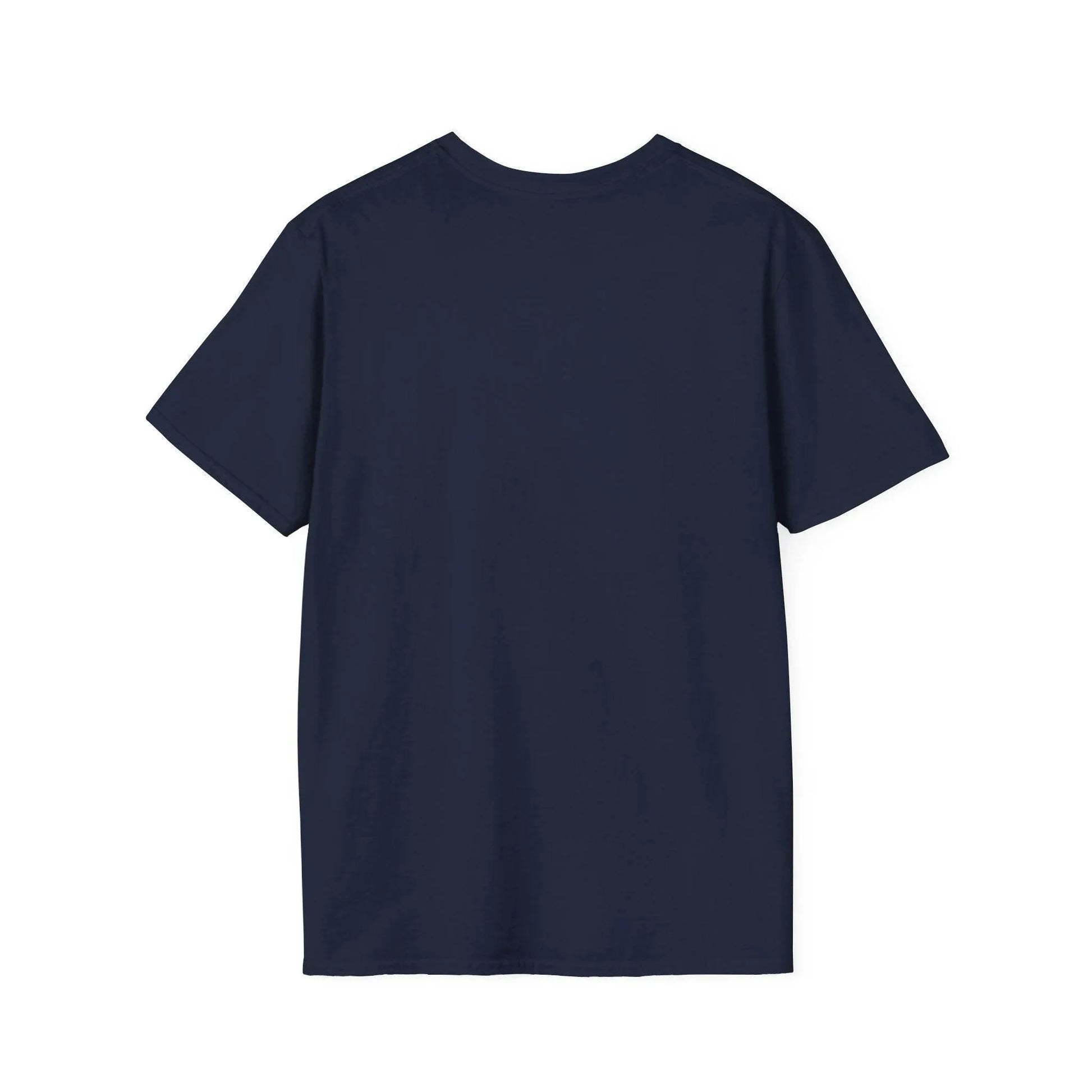 Be Happy Stay Positive Unisex Softstyle T-Shirt - Cheerful Graphic Tee for Everyday Wear - The Dreamer's Bookshop.