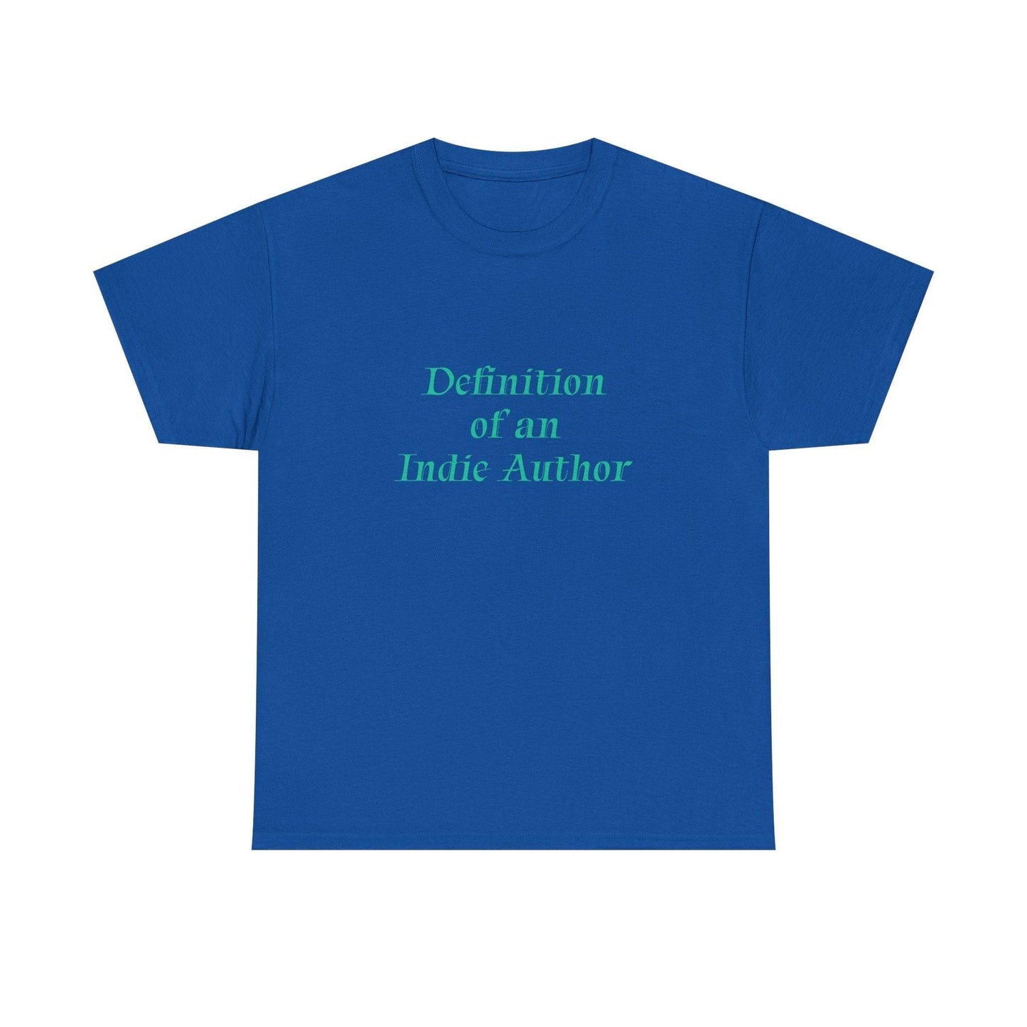 Indie Author - Unisex Heavy Cotton Tee - Creative Apparel - The Dreamer's Bookshop.
