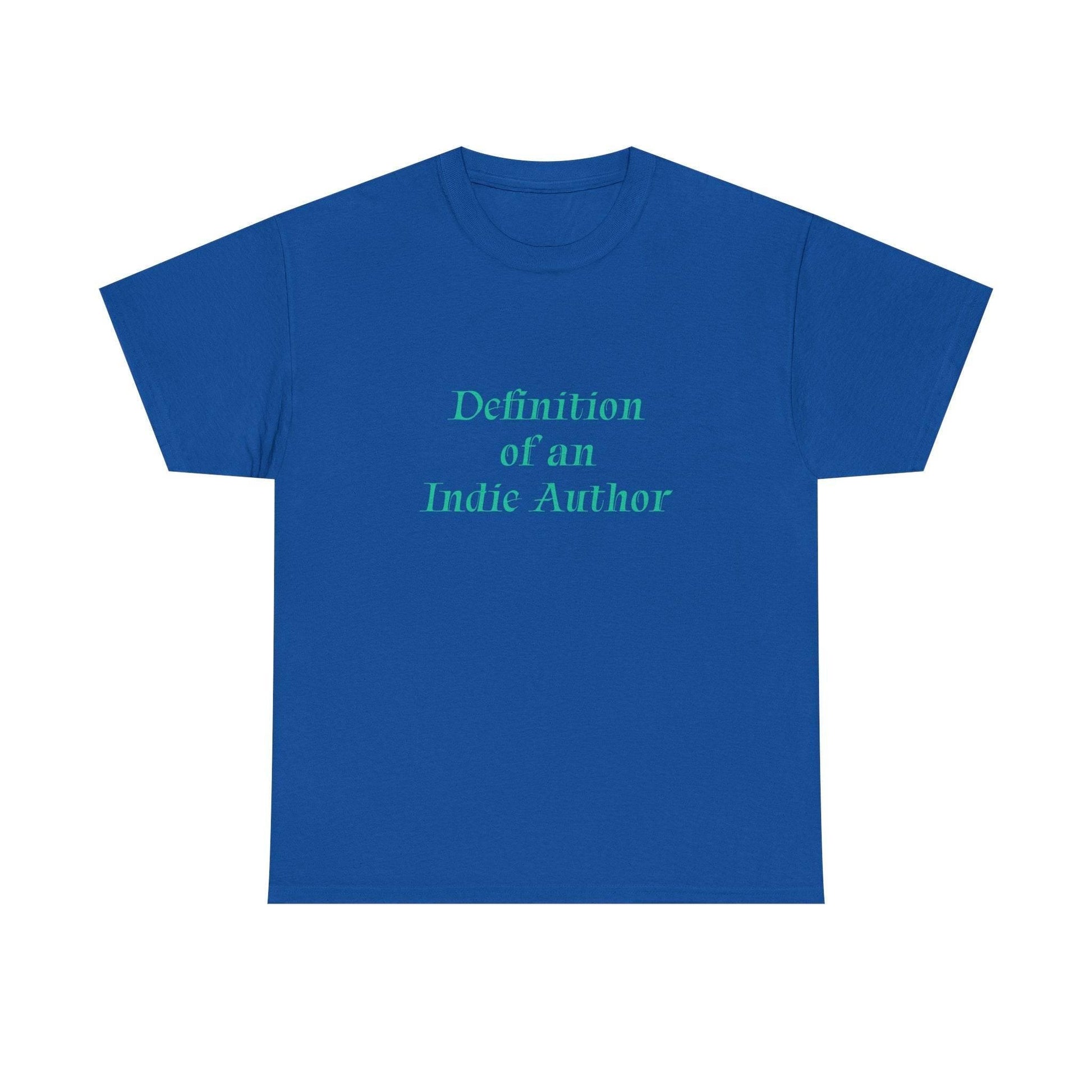 Indie Author - Unisex Heavy Cotton Tee - Creative Apparel - The Dreamer's Bookshop.