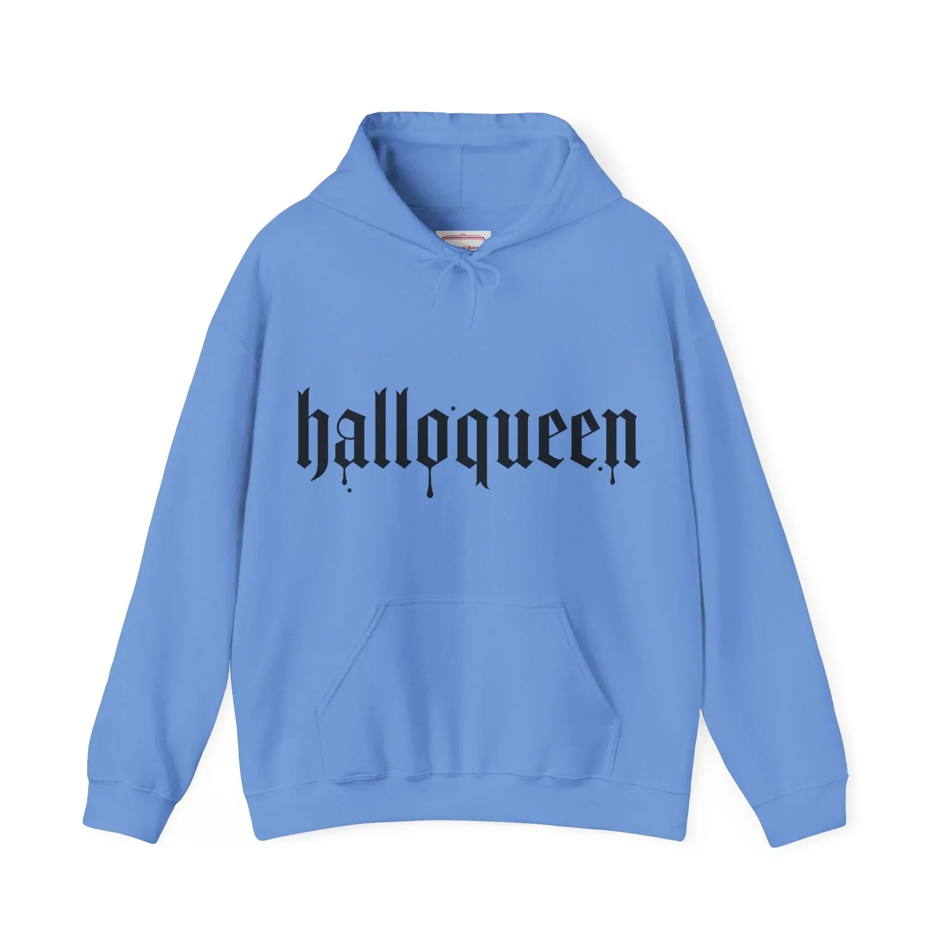 Halloqueen Hooded Sweatshirt - Perfect for Spooky Lovers - The Dreamer's Bookshop.