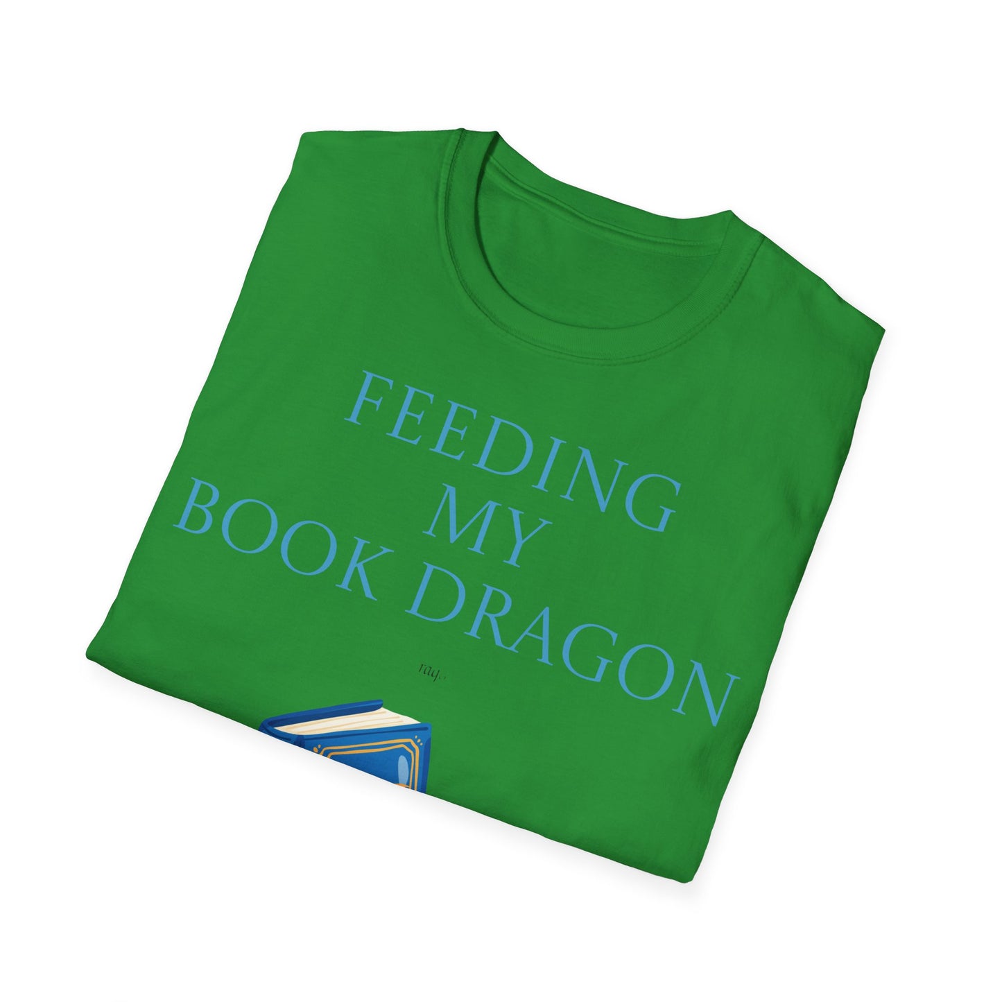 Unisex -Inspired T-Shirt - "Book Dragon" - Perfect for Book Lovers