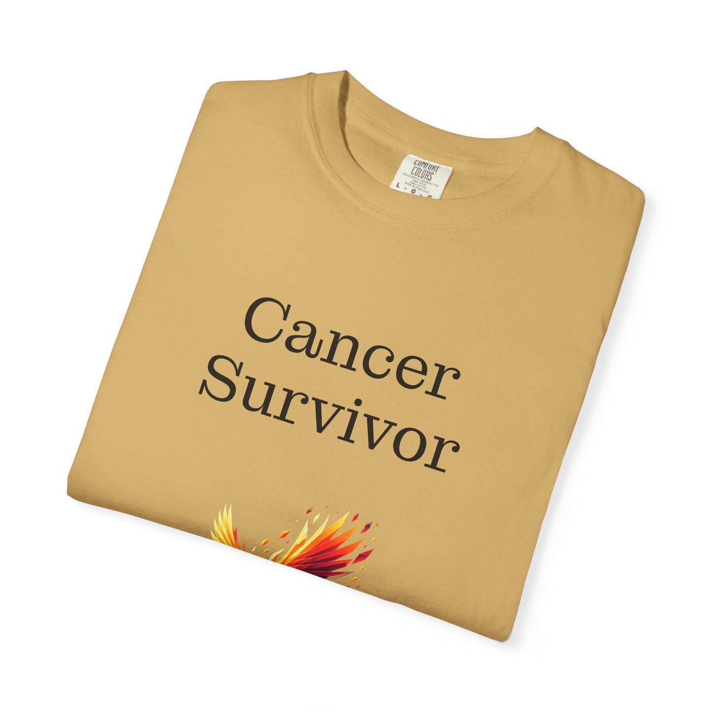 AU - Cancer Survivor Unisex Garment-Dyed T-Shirt - Empowering Supportive Apparel