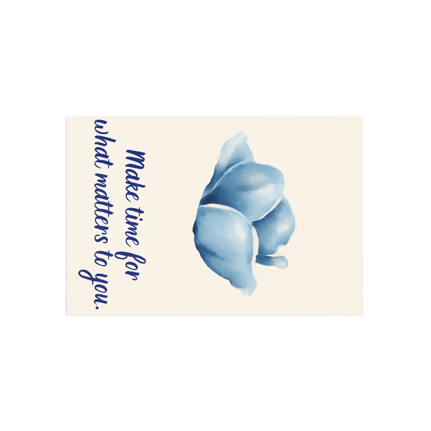 The Dreamer's Bookshop - Love Yourself Card "Make Time" - The Dreamer's Bookshop.