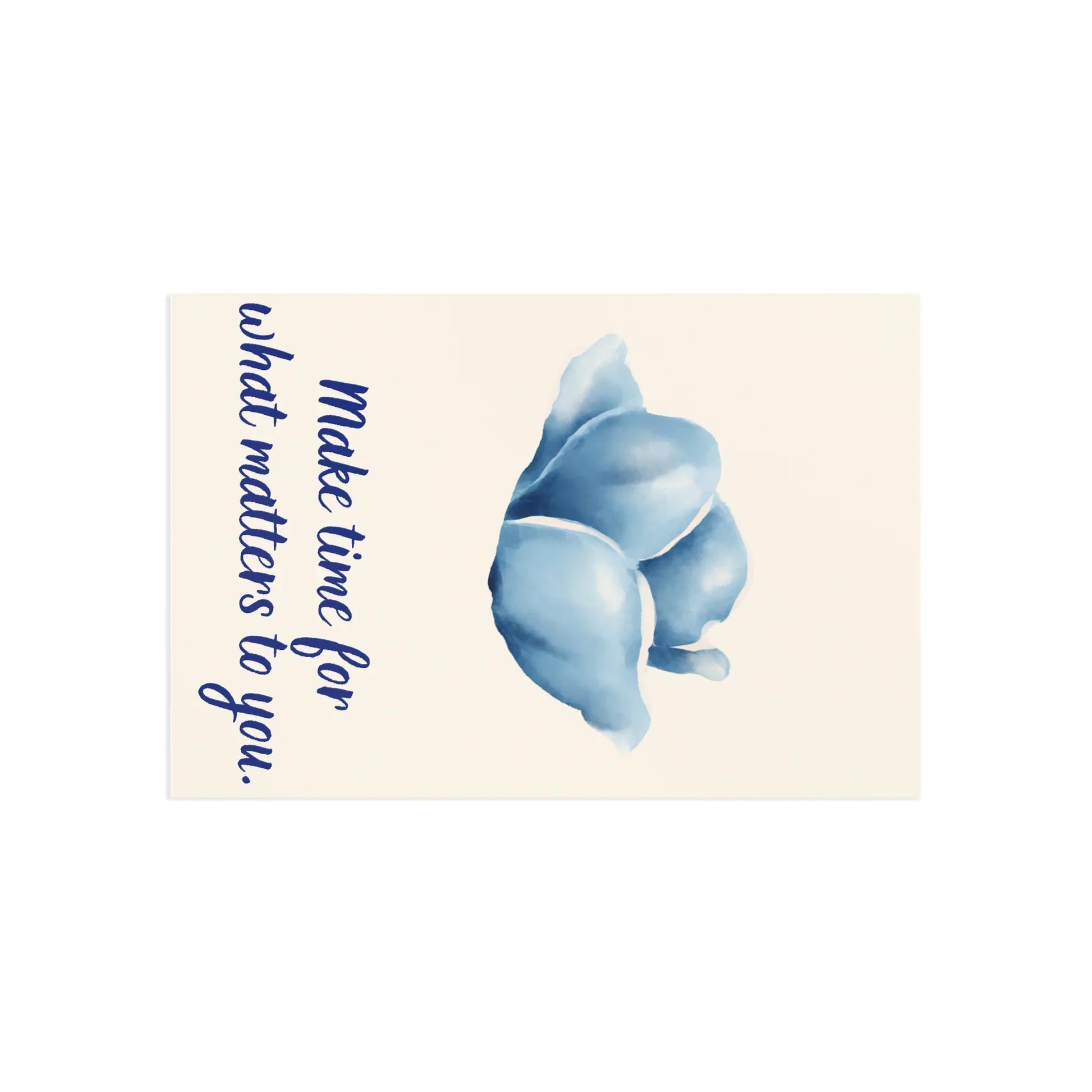 The Dreamer's Bookshop - Love Yourself Card "Make Time" - The Dreamer's Bookshop.