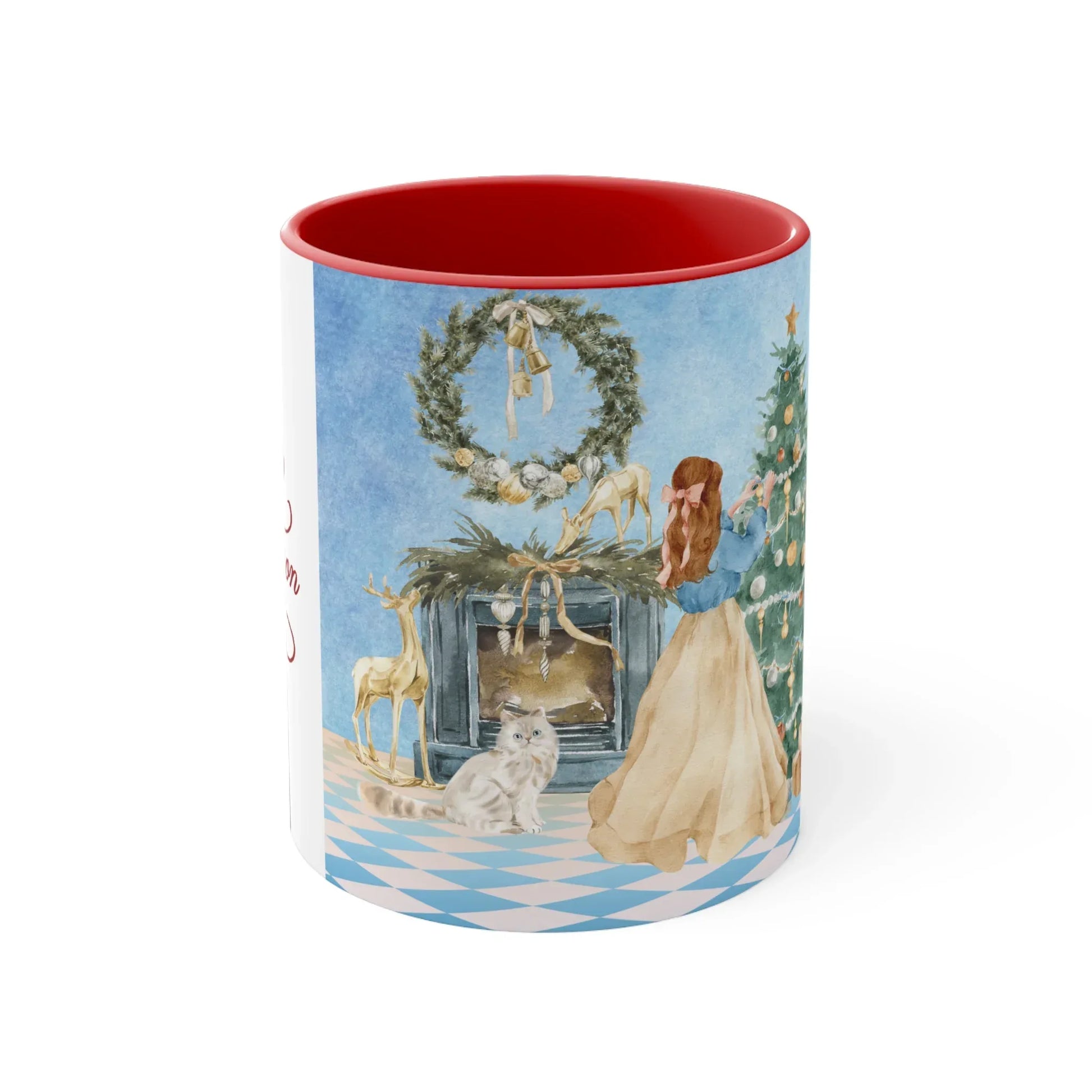 Christmas Tree Decoration Coffee Mug - 11oz tis the Season - The Dreamer's Bookshop.