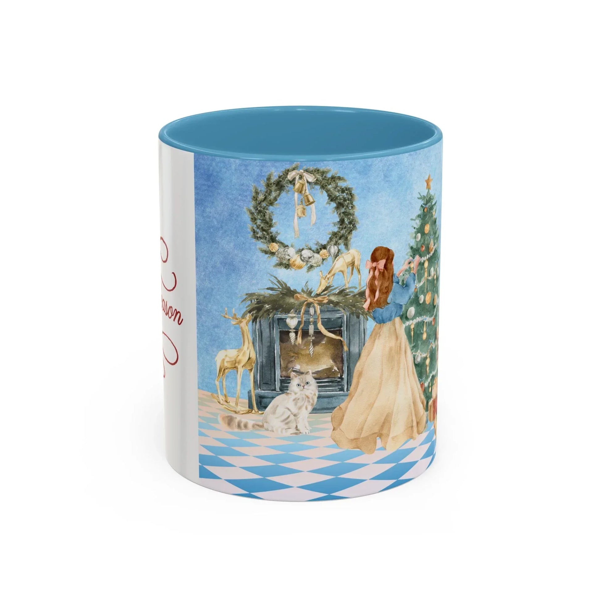 Christmas Tree Decoration - Coffee Mug Gift - tis the season - The Dreamer's Bookshop.