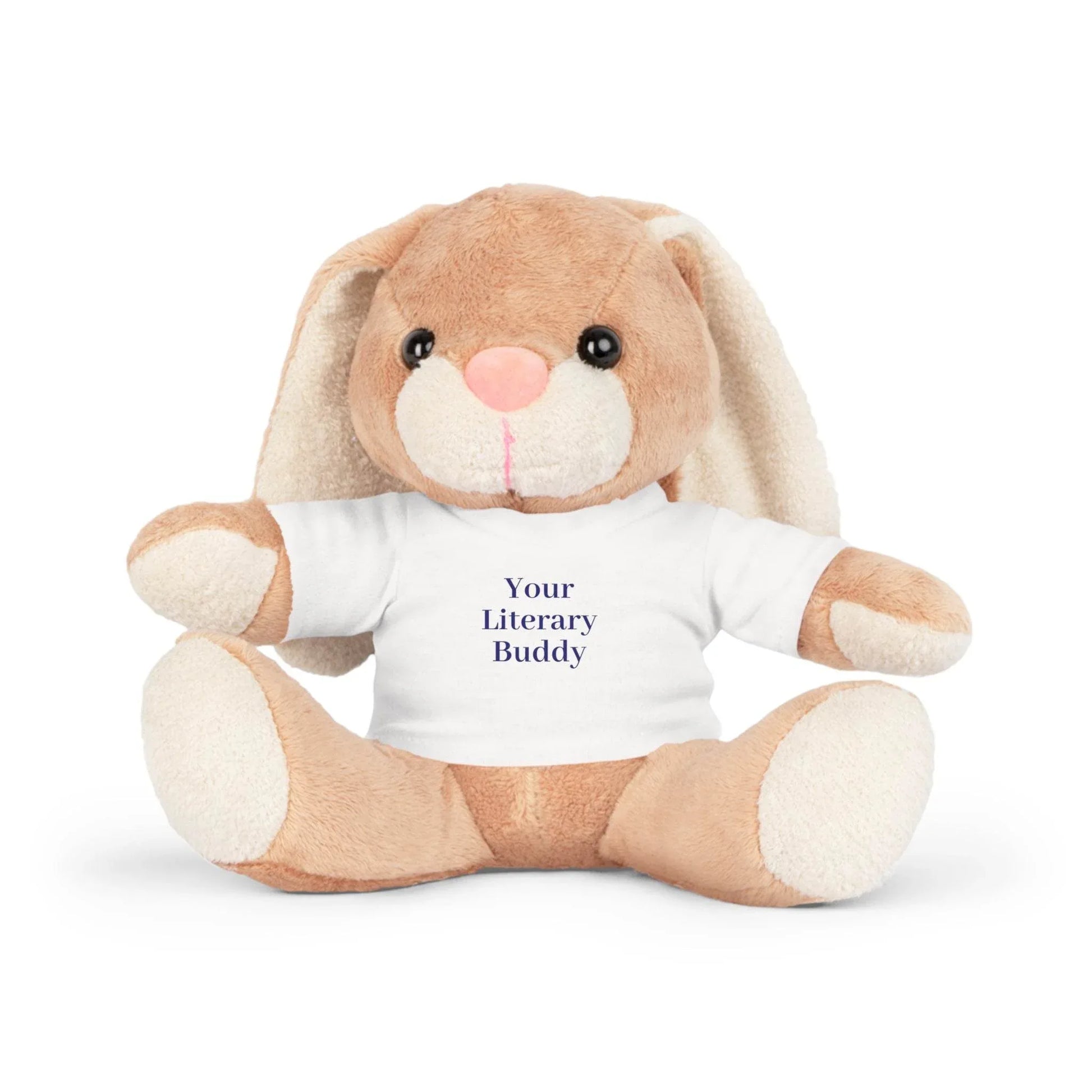 Cuddle Companion Plush Toy with Motivational T-Shirt - The Dreamer's Bookshop.
