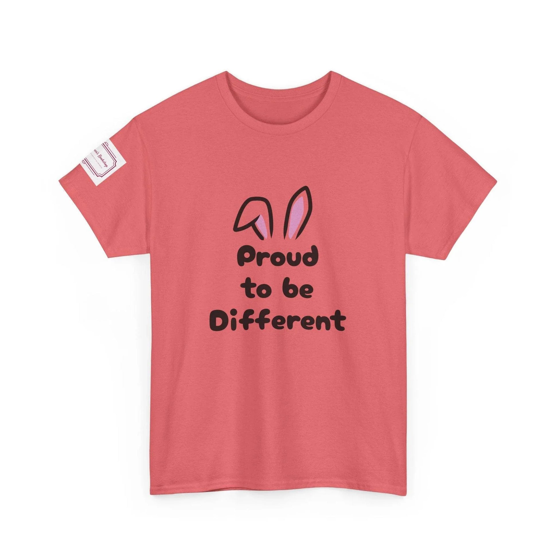 Proud to Be Different Unisex Heavy Cotton Tee – Celebrate Uniqueness - The Dreamer's Bookshop.
