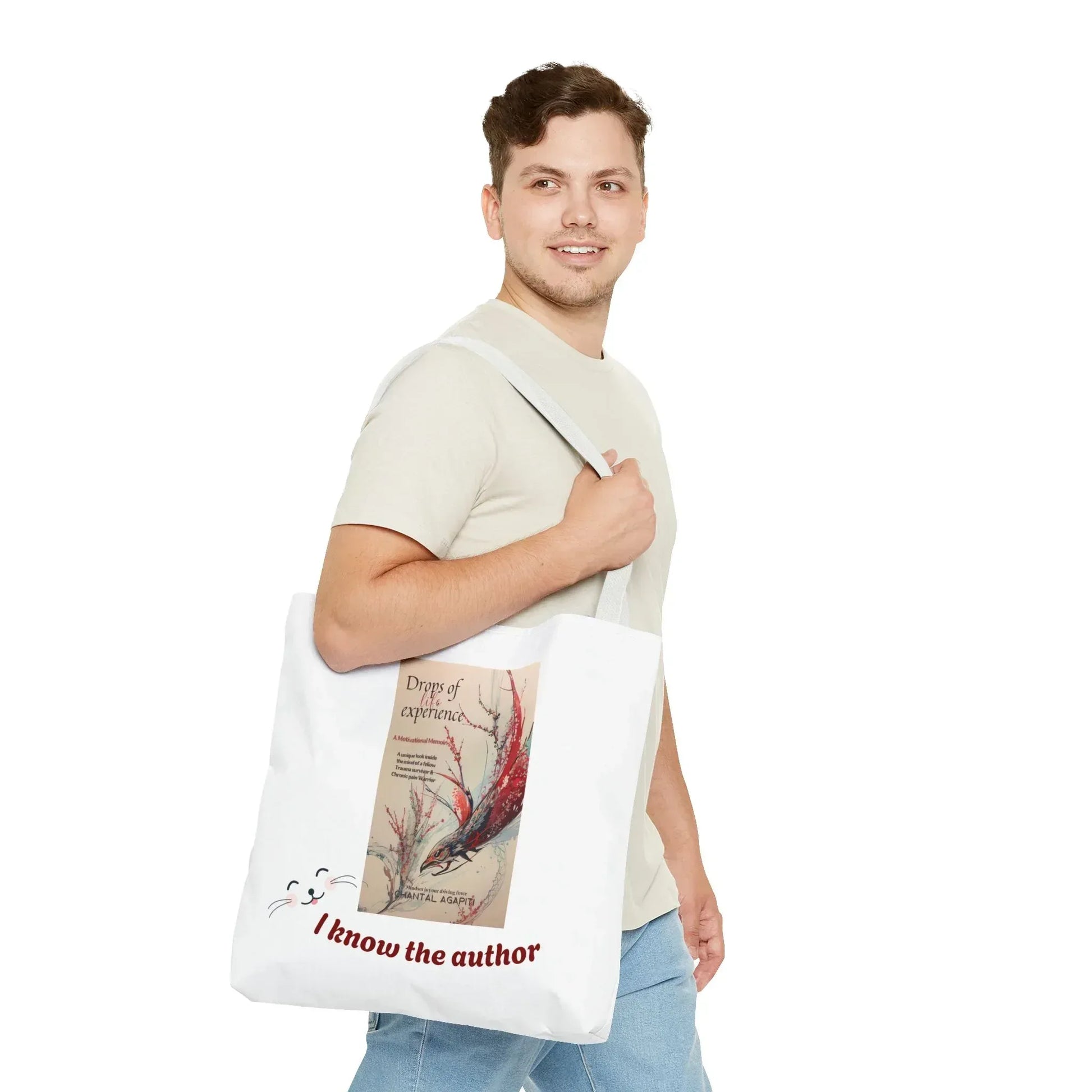 I Know the Author Tote Bag - Cozy Book lovers Design - The Dreamer's Bookshop.