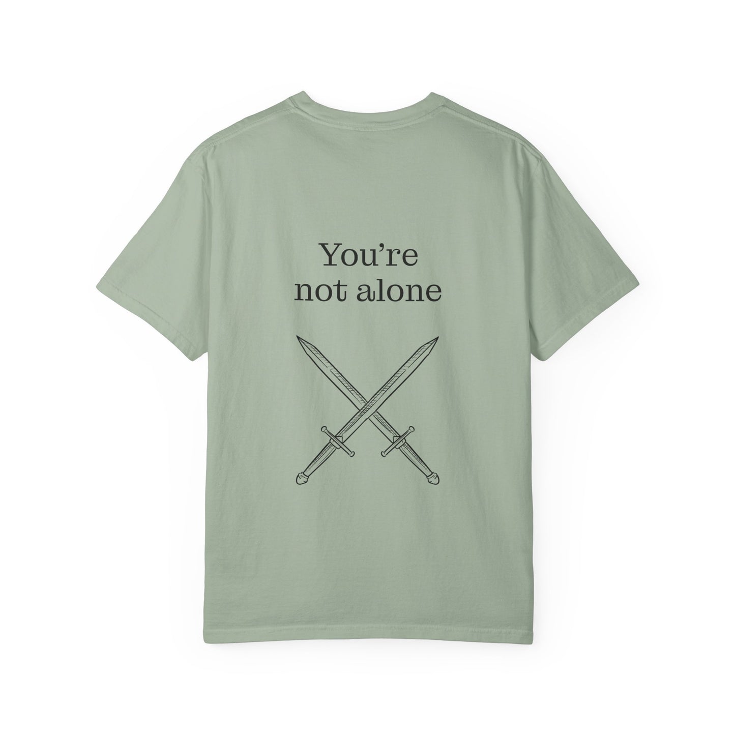 AU - Cancer Survivor Unisex Garment-Dyed T-Shirt - Empowering Supportive Apparel