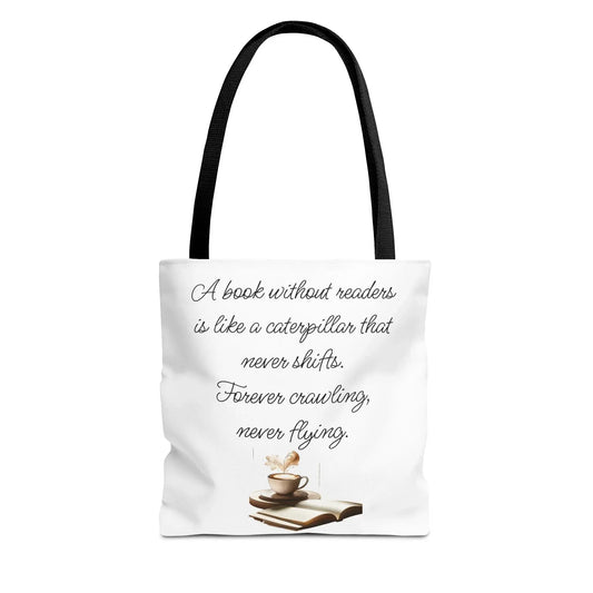 Literary Tote Bag – A book without readers - The Dreamer's Bookshop.