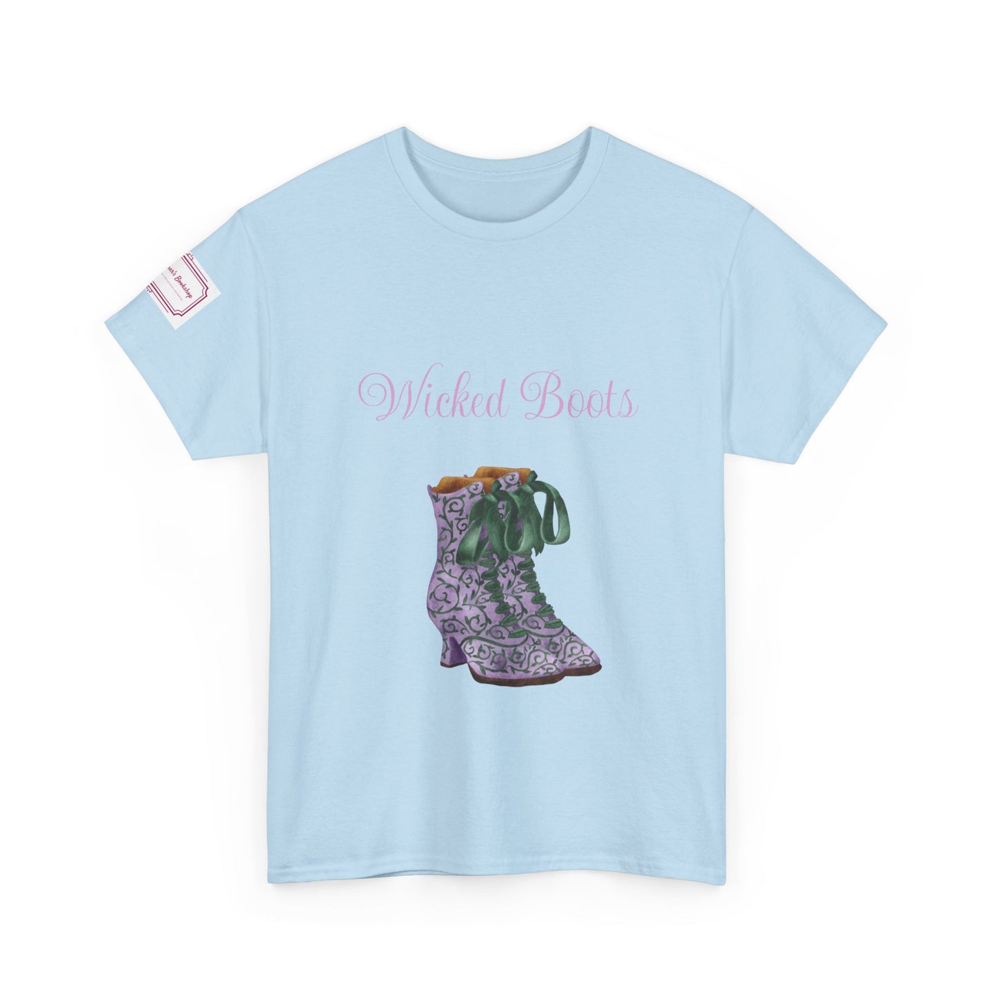 US (Ww) Wicked Boots Graphic Unisex Heavy Cotton Tee