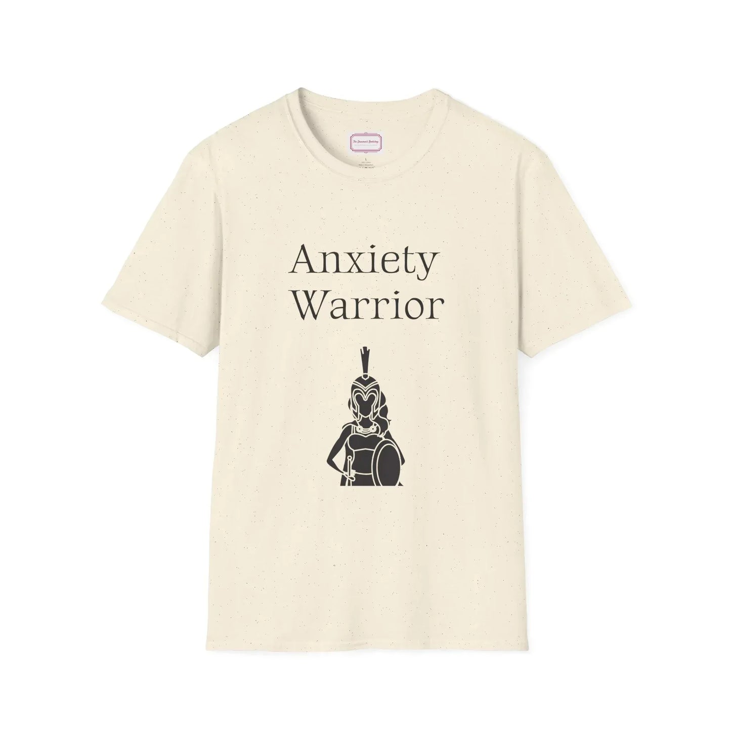 Anxiety Warrior Unisex Softstyle T-Shirt - Embrace Your Battles - The Dreamer's Bookshop.