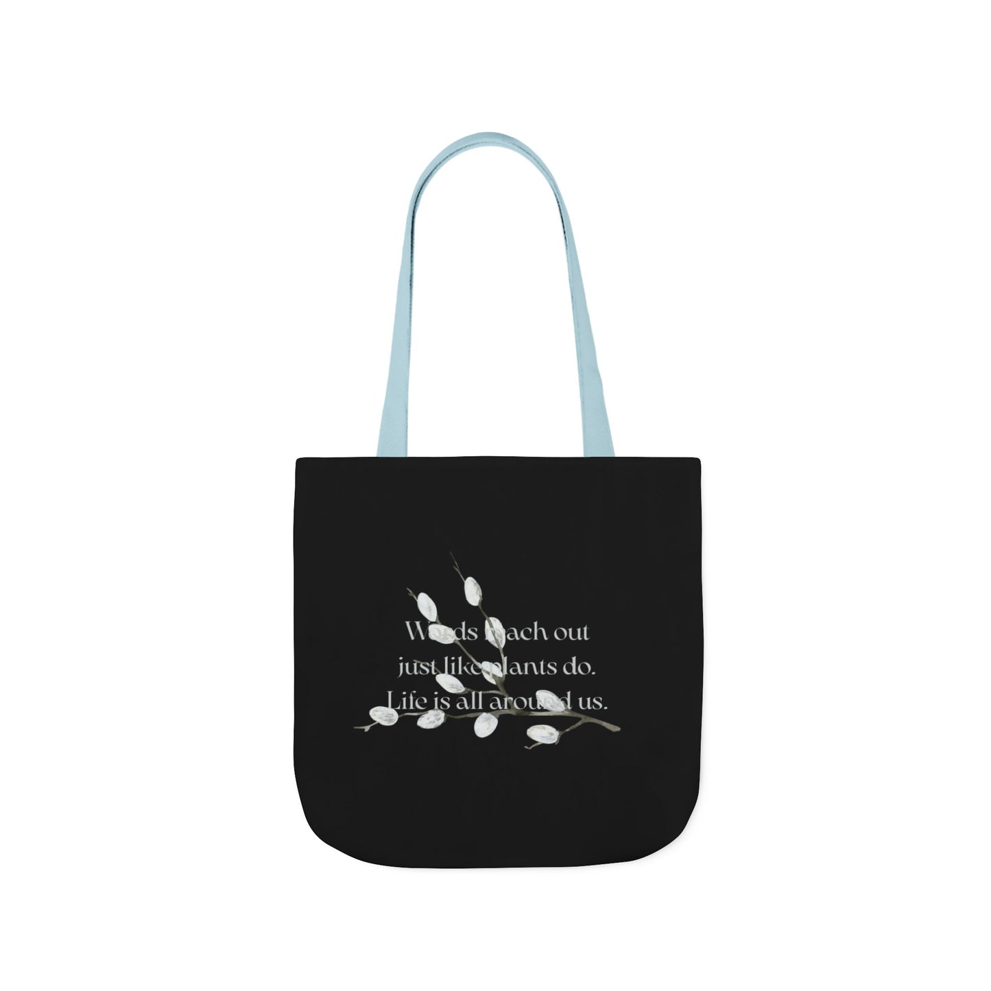 Canvas Tote Bag - "Words Reach Out"