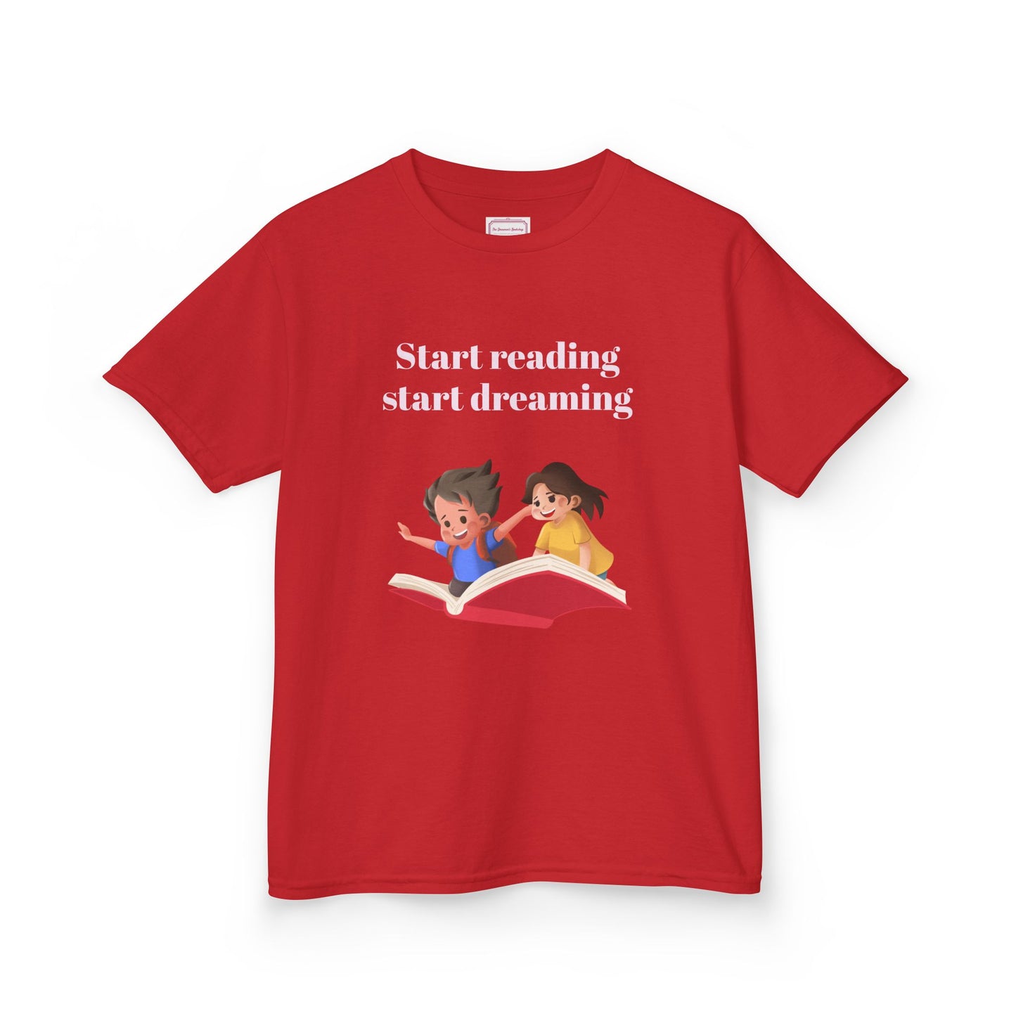 AU - Kids Heavy Cotton™ Tee - Start Reading Start Dreaming