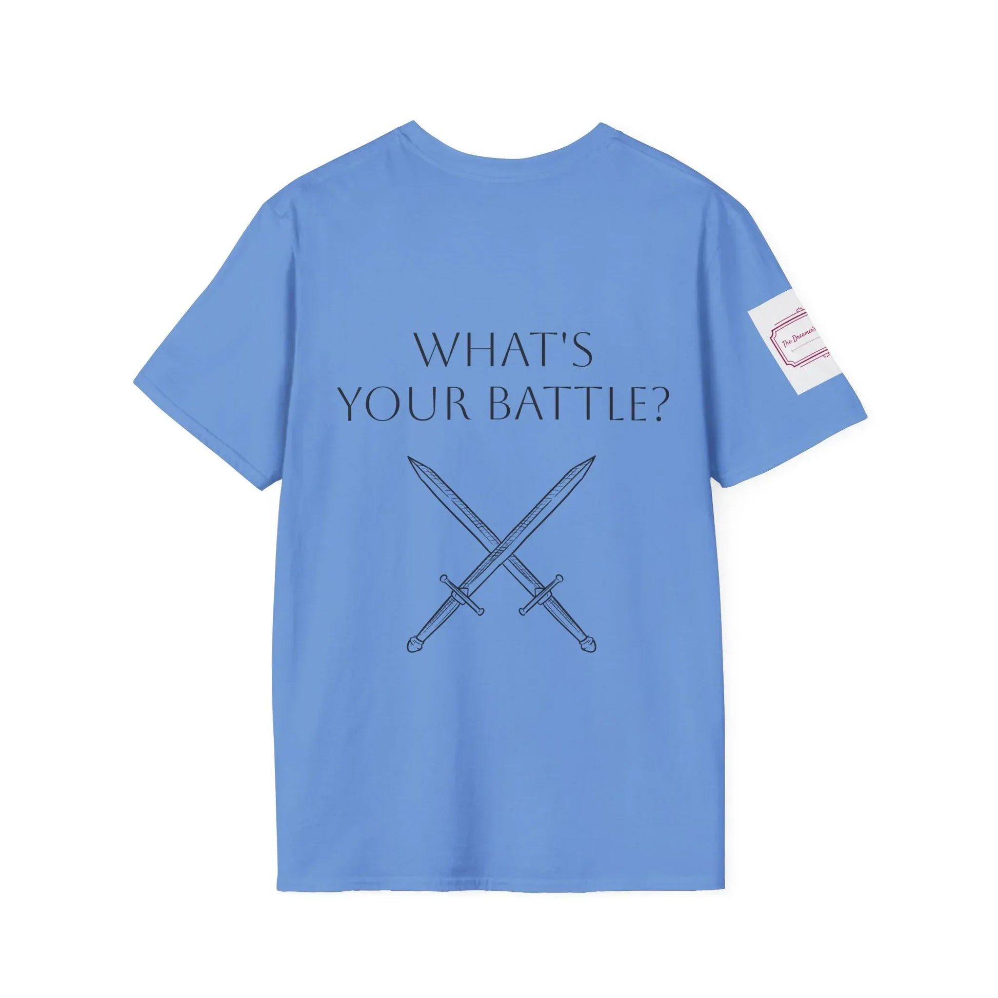 Cancer Warrior Unisex Softstyle T-Shirt - Empowering Battle for Women's Health - The Dreamer's Bookshop.