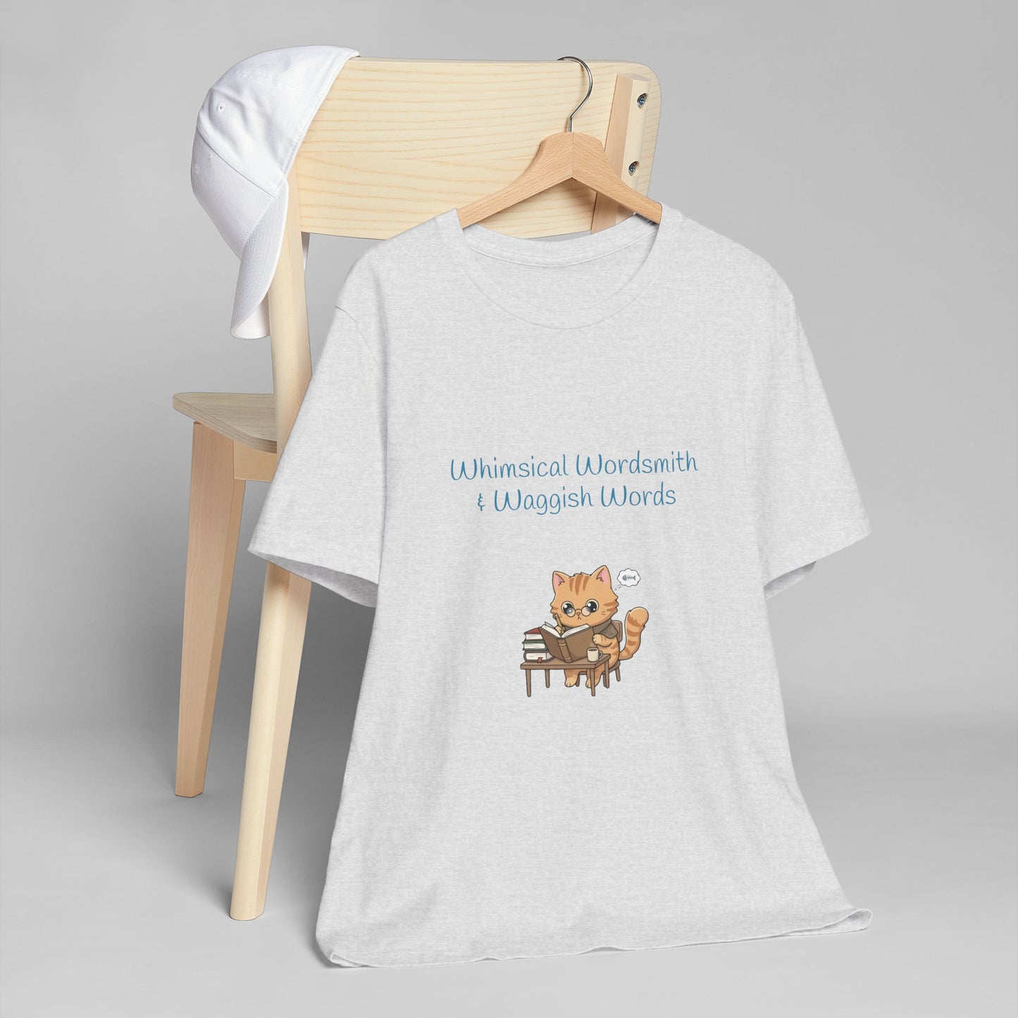 Unisex Jersey T-Shirt - 'Whimsical Wordsmith' Book lovers