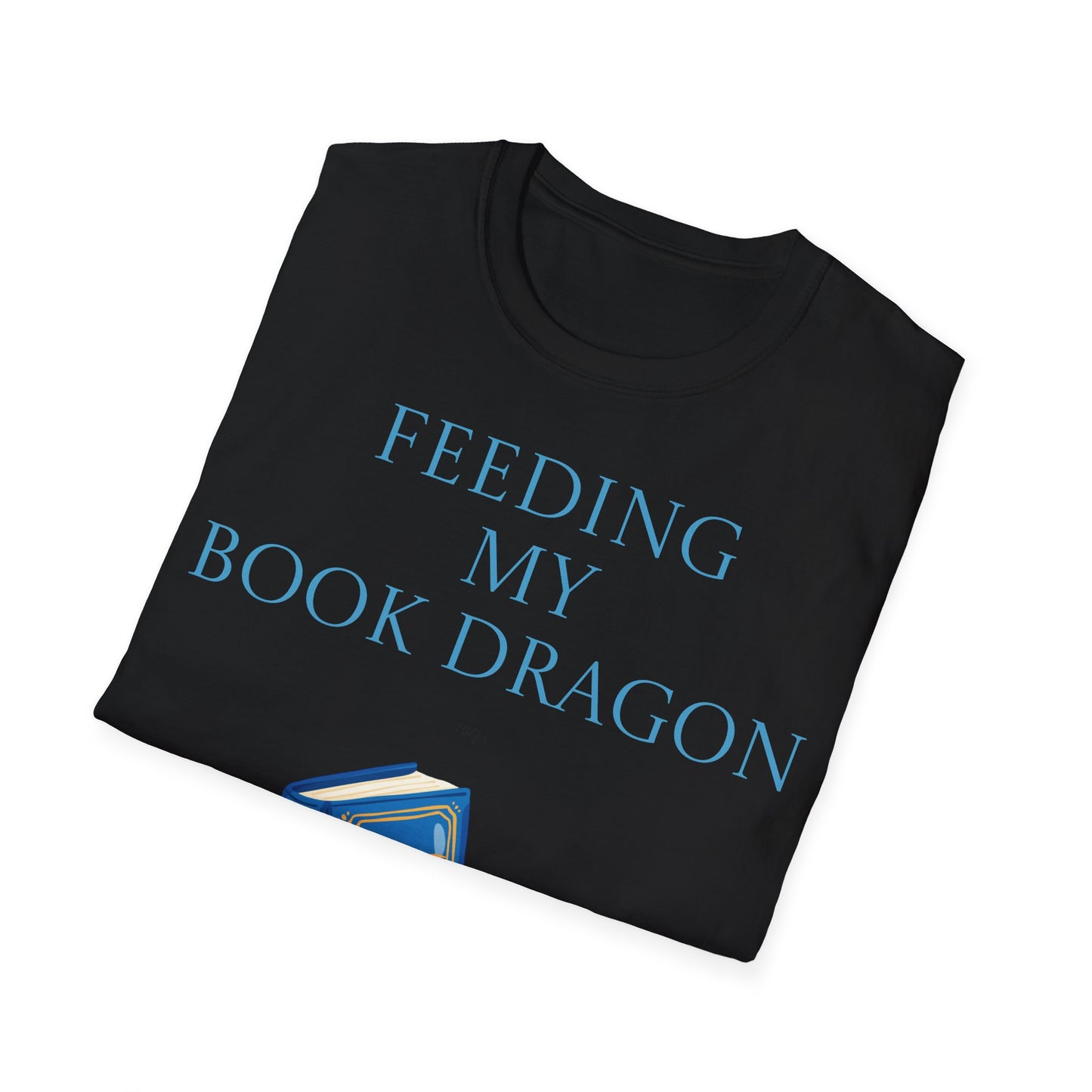 Unisex -Inspired T-Shirt - "Book Dragon" - Perfect for Book Lovers