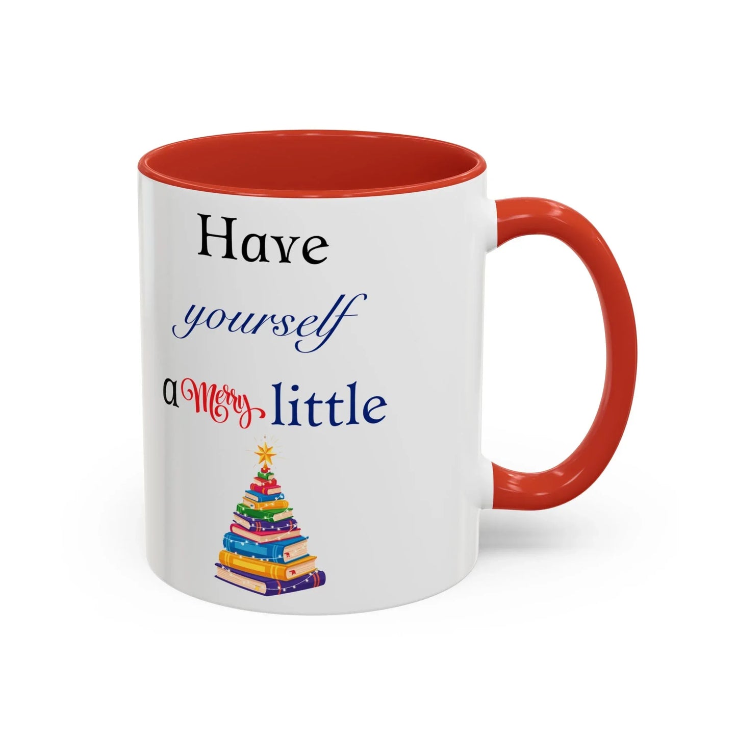 A Merry Little Bookmas - Coffee Mug - 11oz & 15oz - The Dreamer's Bookshop.