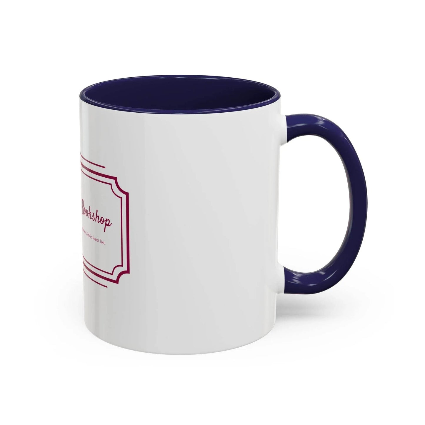 Dreamer's Bookshop Accent Coffee Mug - Perfect Gift for Book Lovers - The Dreamer's Bookshop.