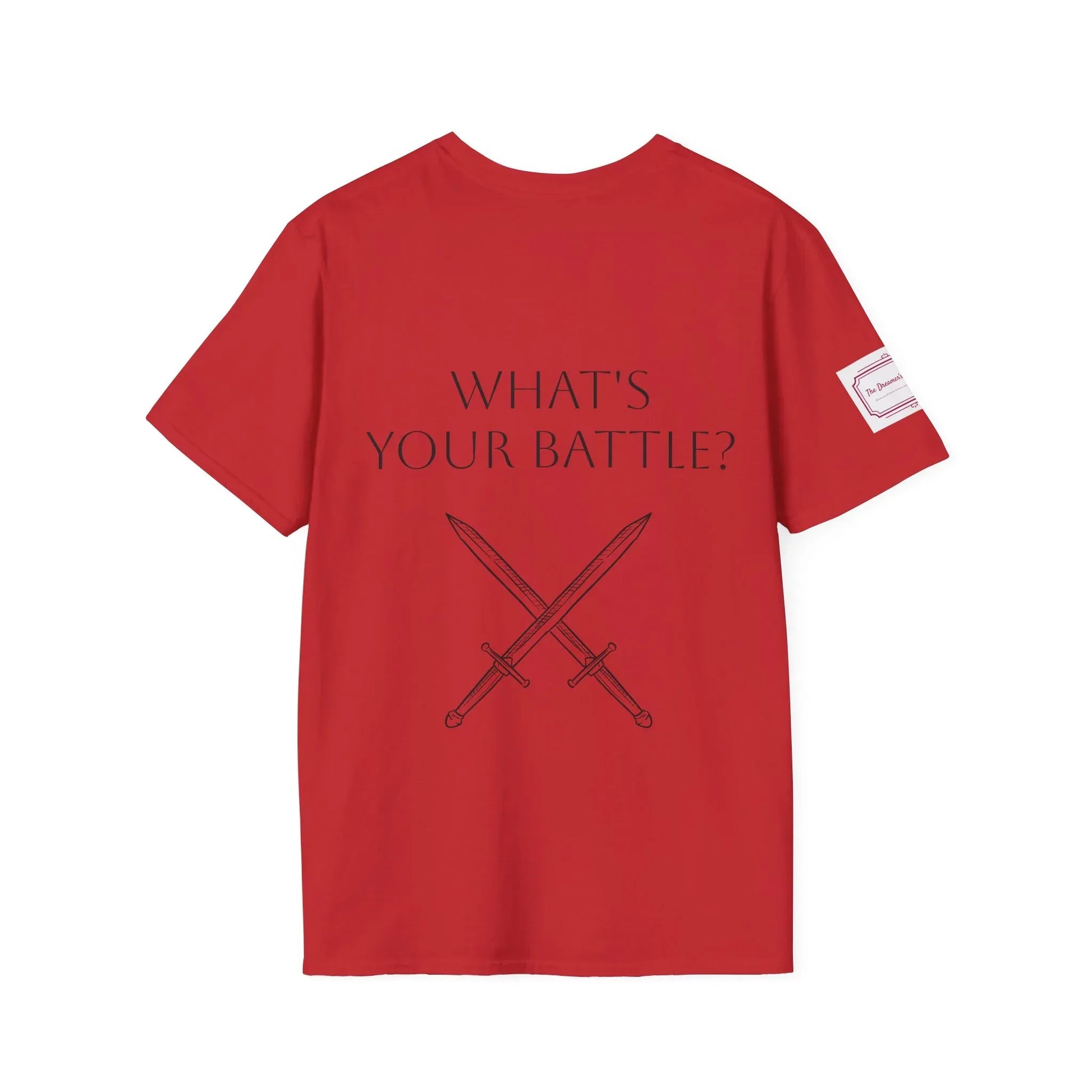M.S. Warrior Unisex Softstyle T-Shirt - Empowering Graphic Tee for Women's Health Awareness - The Dreamer's Bookshop.