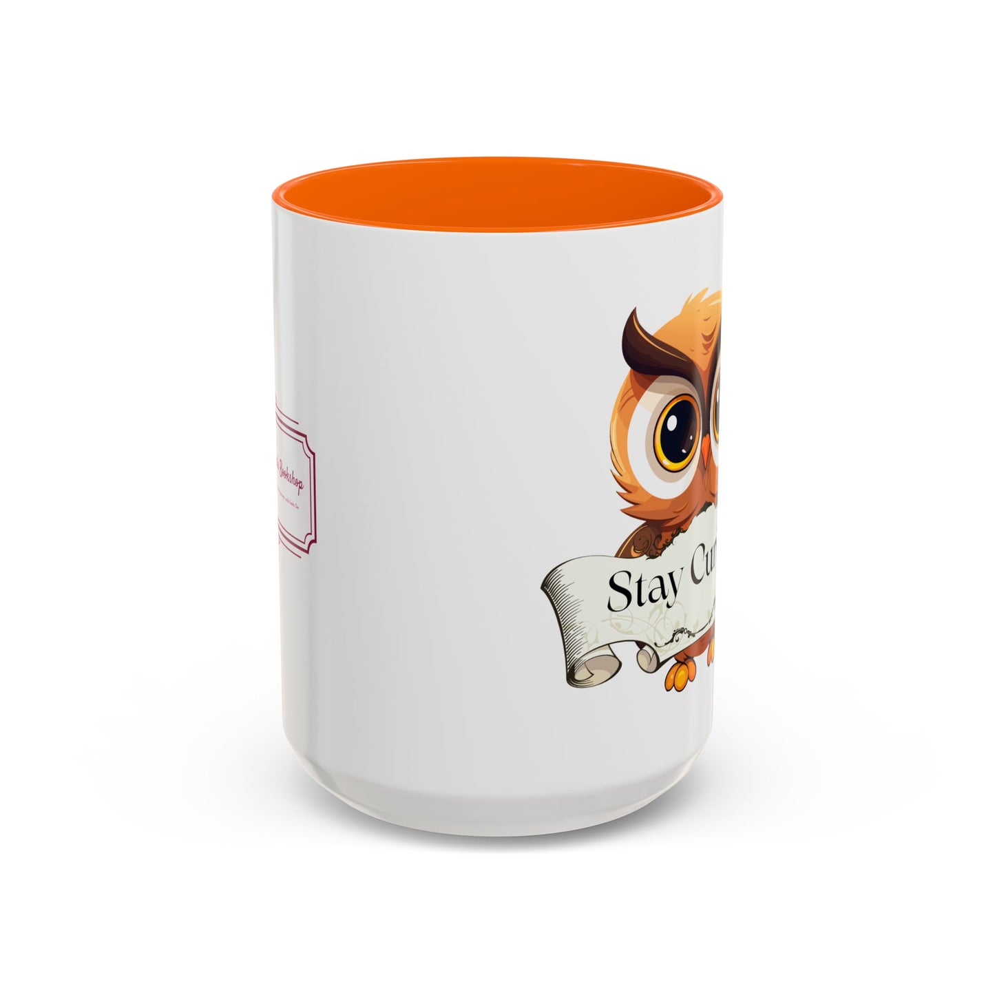 Dreamer's Bookshop "Stay Curious" Coffee Mug - Perfect Gift for Book Lovers