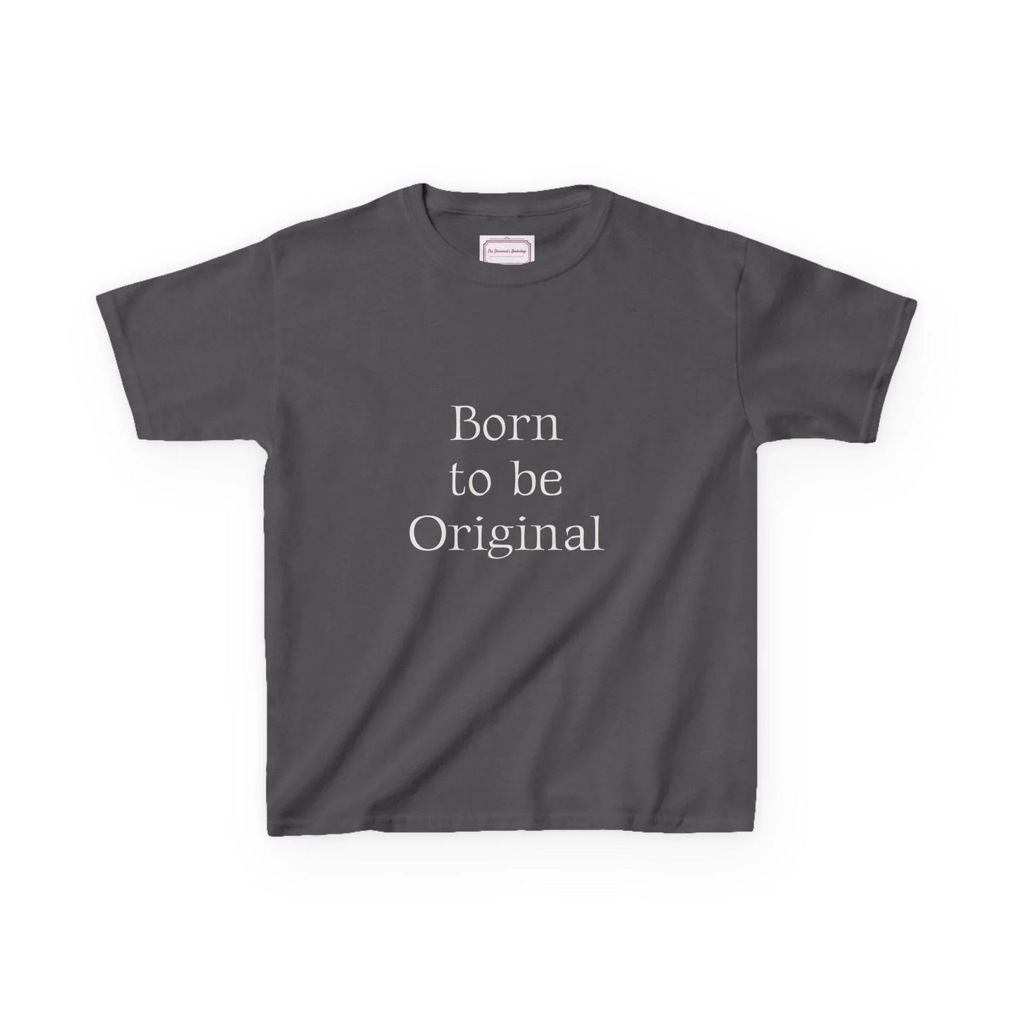 EU - Kids 'Born to be Original' Cotton Tee - Support Young Creators - The Dreamer's Bookshop.