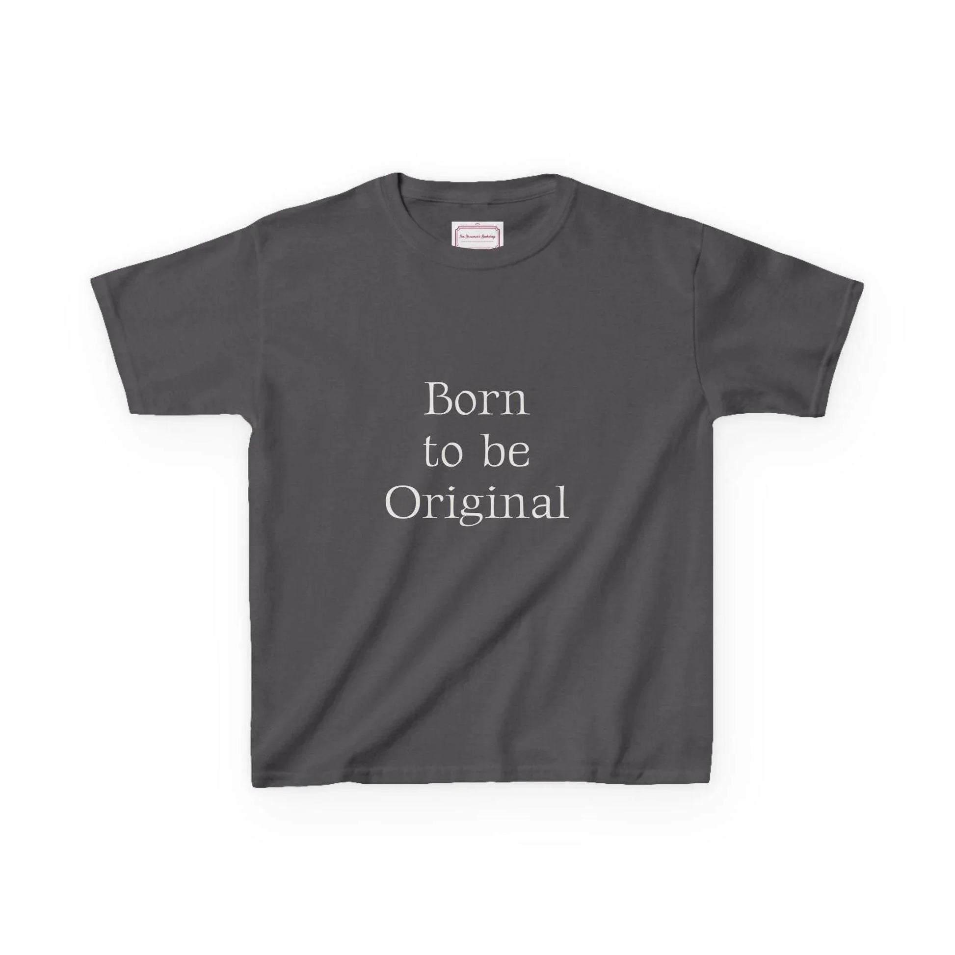 EU - Kids 'Born to be Original' Cotton Tee - Support Young Creators - The Dreamer's Bookshop.