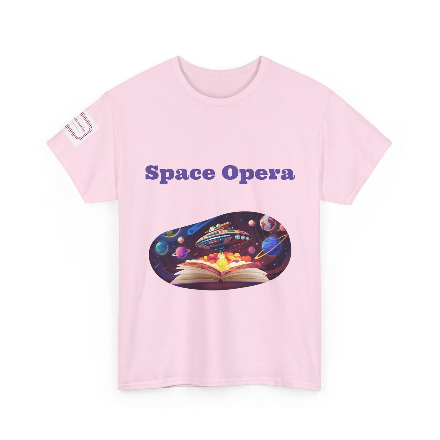 Space Opera -  Unisex Heavy Cotton Tee - Sci-Fi Books