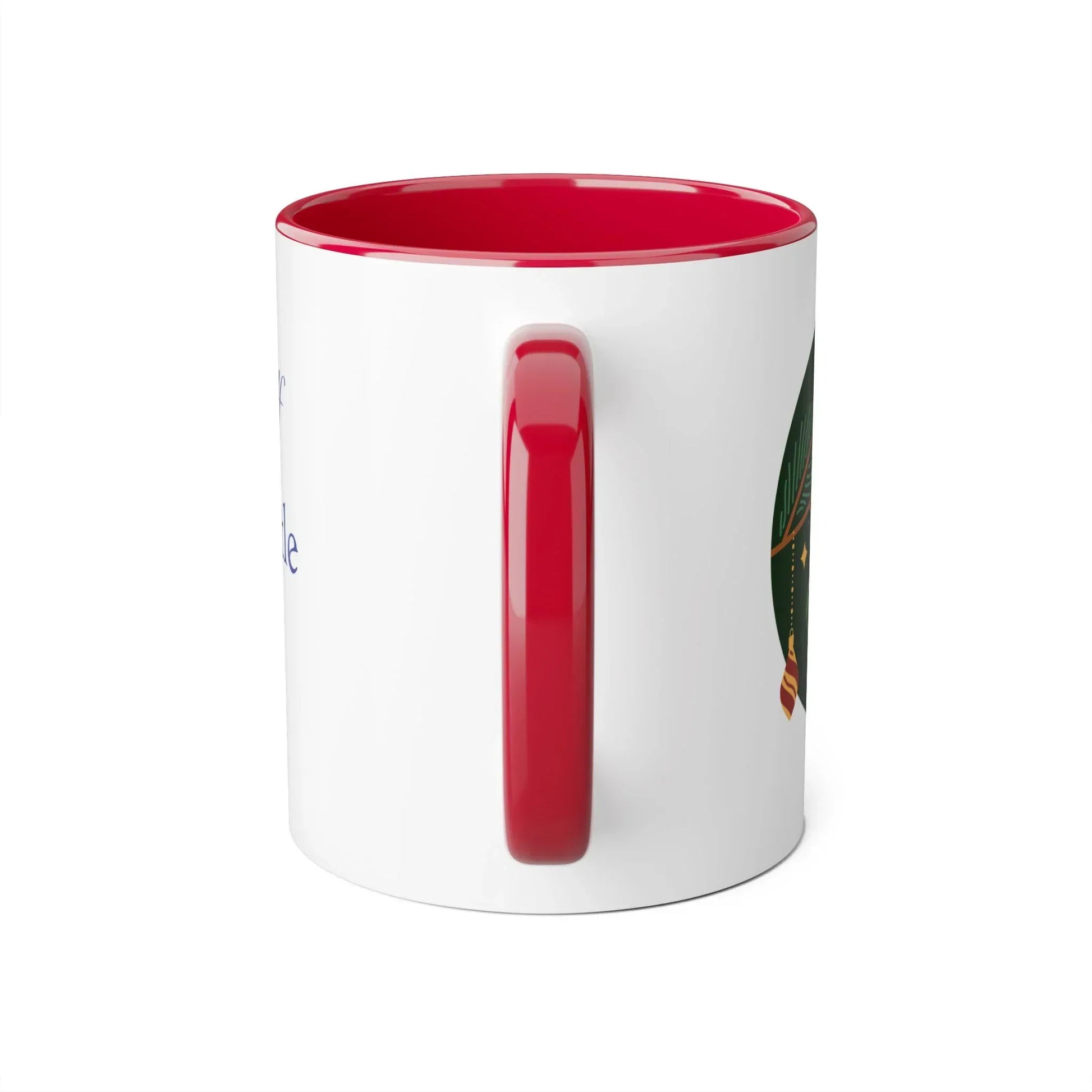 A Merry Little Bookmas Mug - 11oz Cup for Coffee Lovers - The Dreamer's Bookshop.