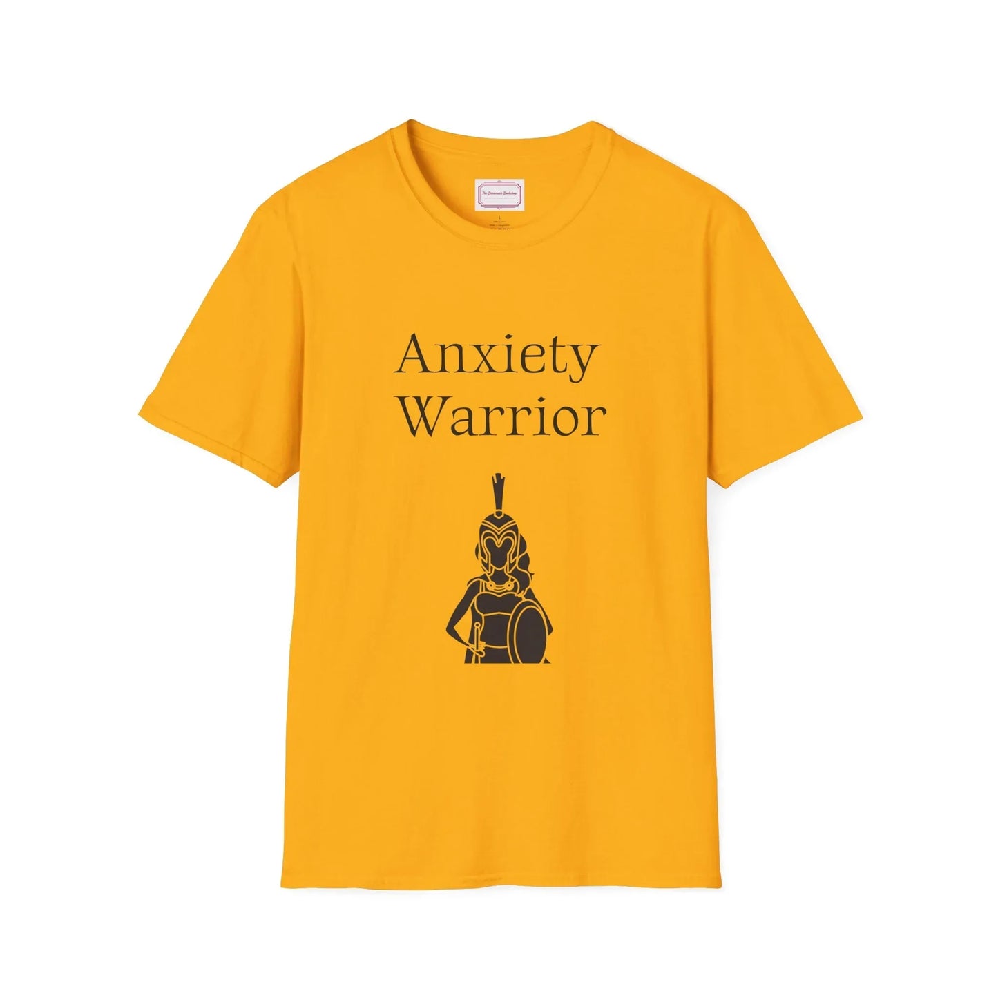Anxiety Warrior Unisex Softstyle T-Shirt - Embrace Your Battles - The Dreamer's Bookshop.
