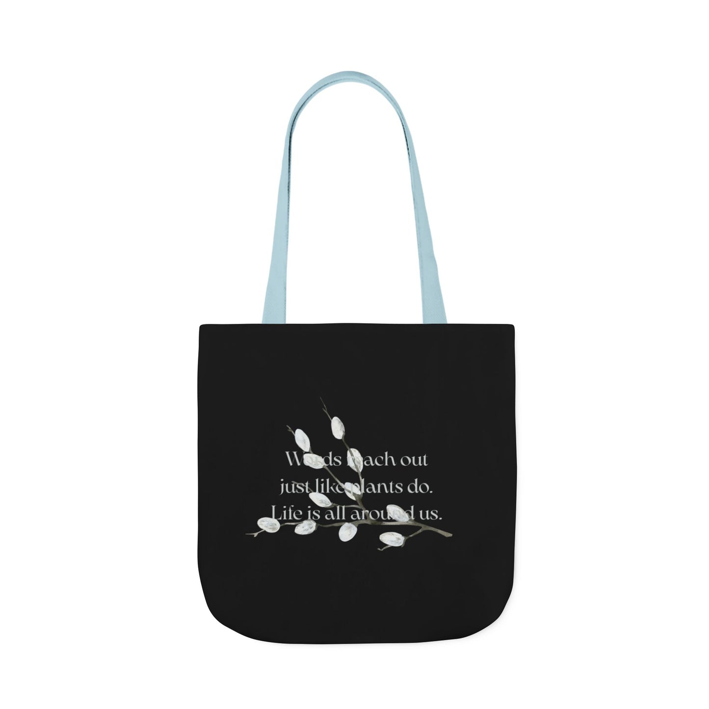 Canvas Tote Bag - "Words Reach Out"
