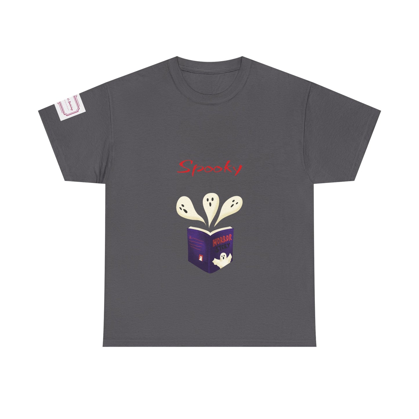 UK - Fiction -  Unisex Heavy Cotton Tee - Spooky Books