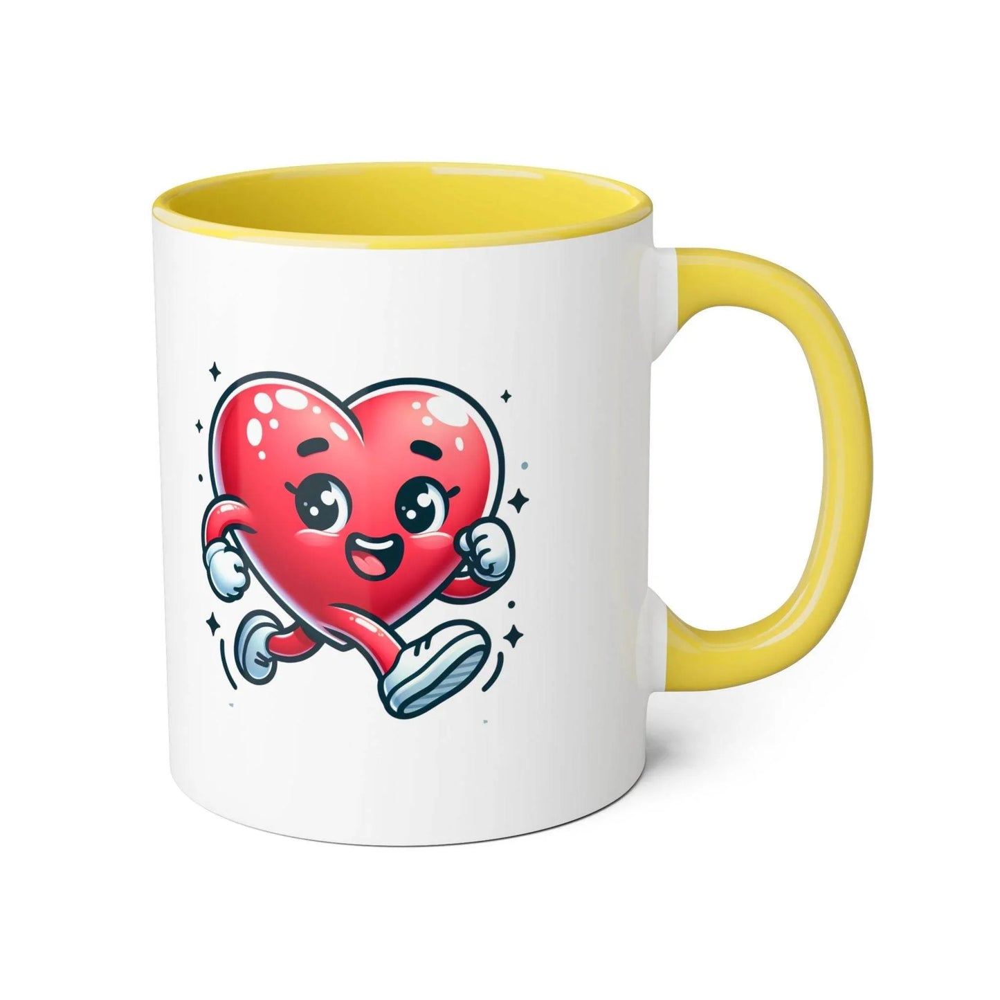 Be Happy Stay Positive Accent Mug - 11oz Coffee Cup for Daily Inspiration - The Dreamer's Bookshop.