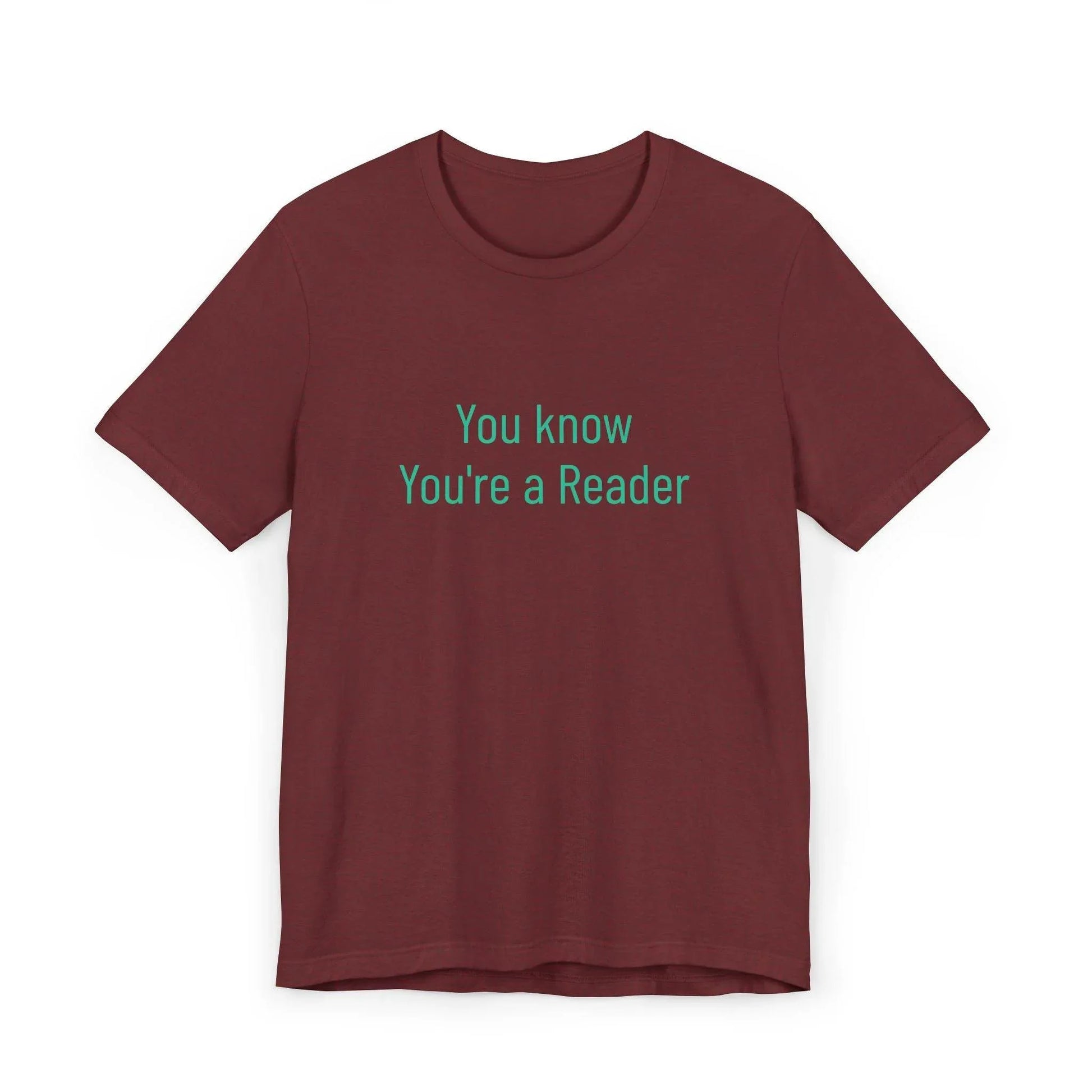 Unisex Jersey T-Shirt - 'You Know' Philosophical - The Dreamer's Bookshop.