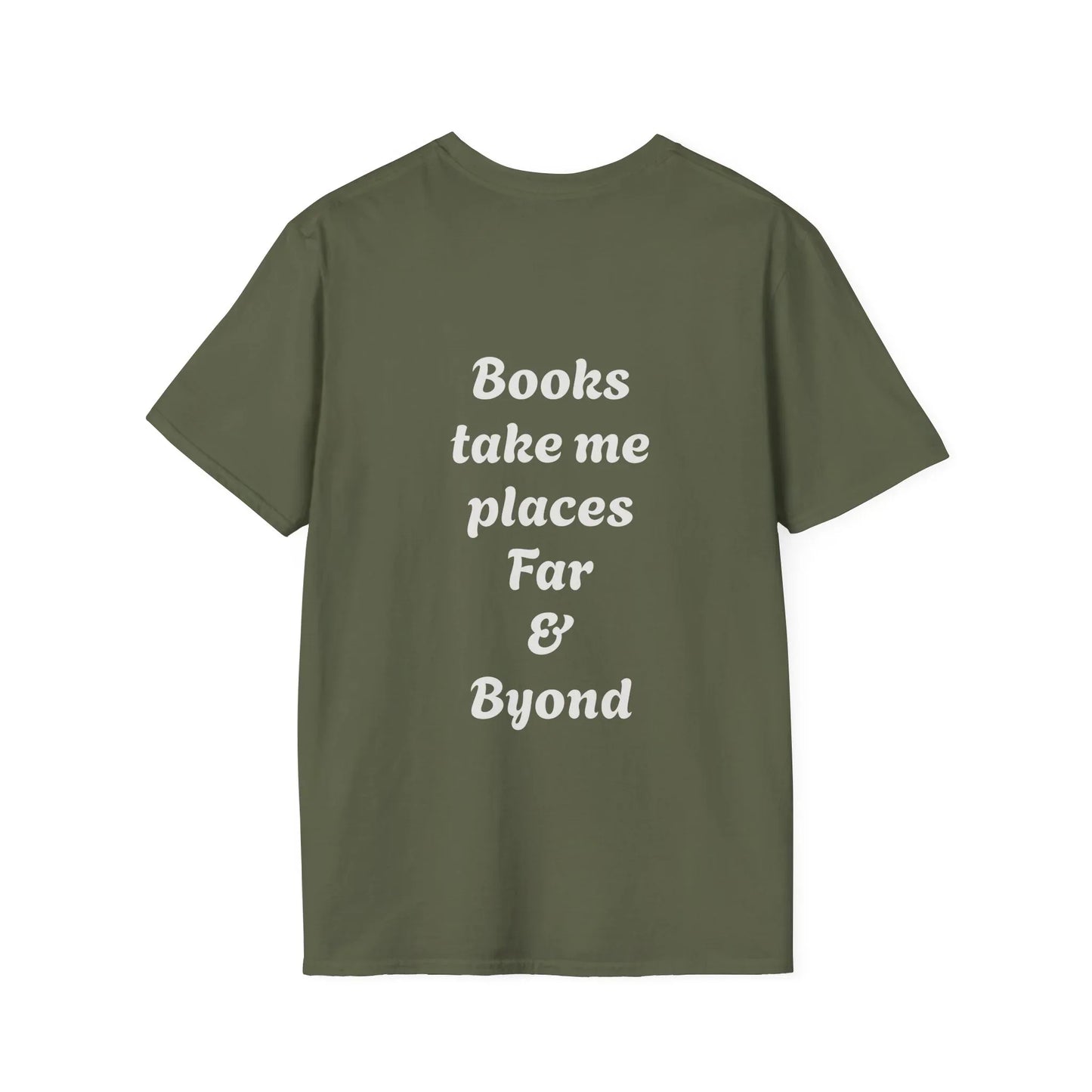 Unisex Travel-Inspired T-Shirt - "I'm a Traveller of Worlds" - Perfect for Book Lovers - The Dreamer's Bookshop.