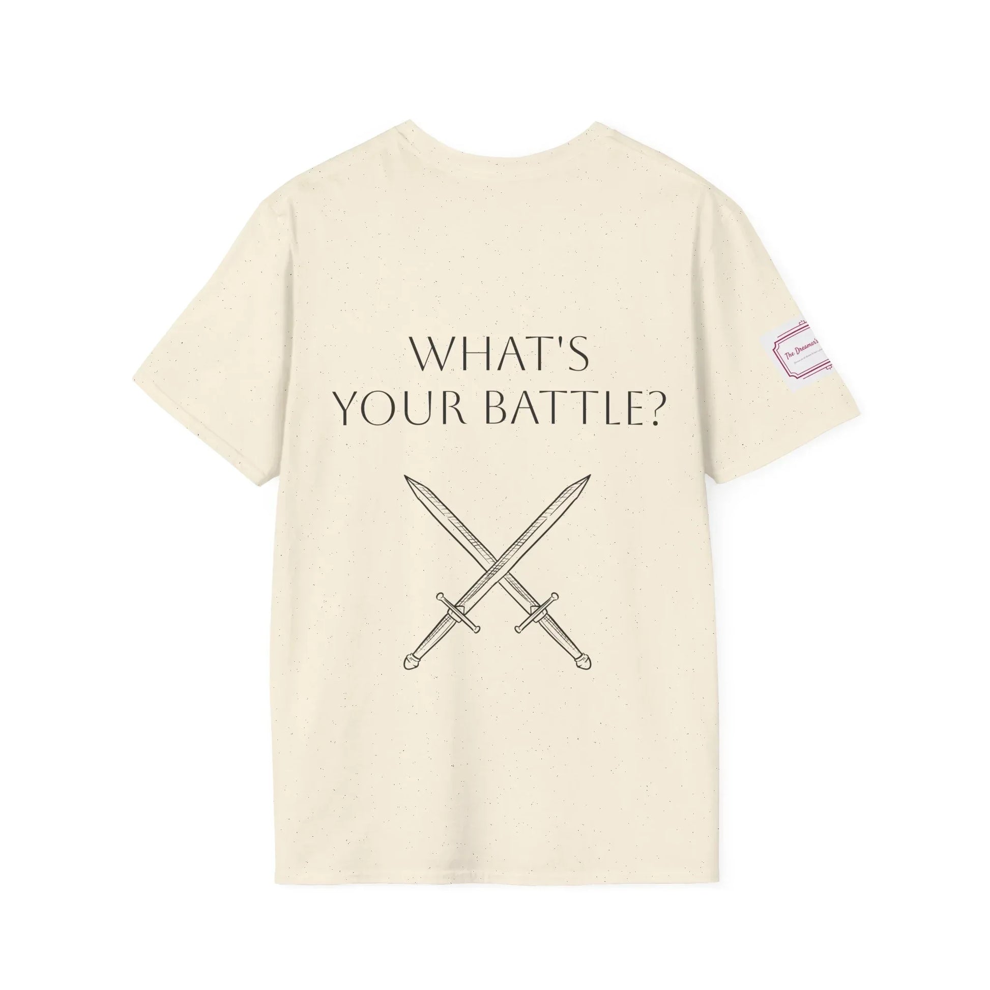 Chronic Pain Warrior Unisex Softstyle T-Shirt - Empowering Graphic Tee for Mental Health Awareness - The Dreamer's Bookshop.