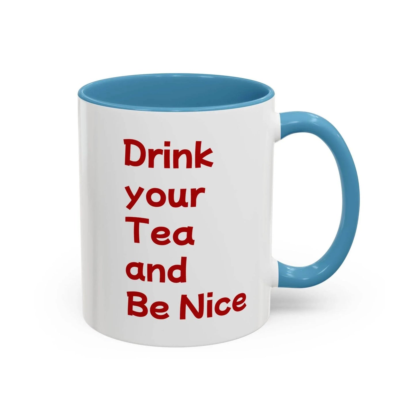 Cute Cat Love Tea Mug - 11 & 15oz Drink and be Nice - The Dreamer's Bookshop.