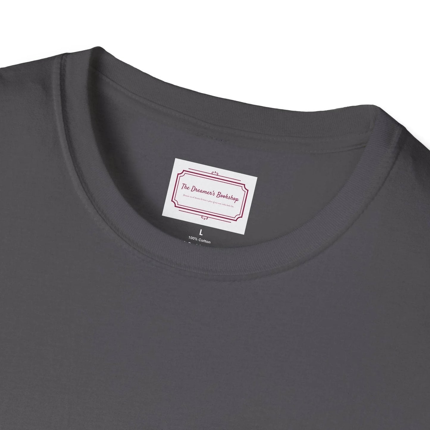 Inspirational Unisex Softstyle T-Shirt - Only those who never dare - The Dreamer's Bookshop.