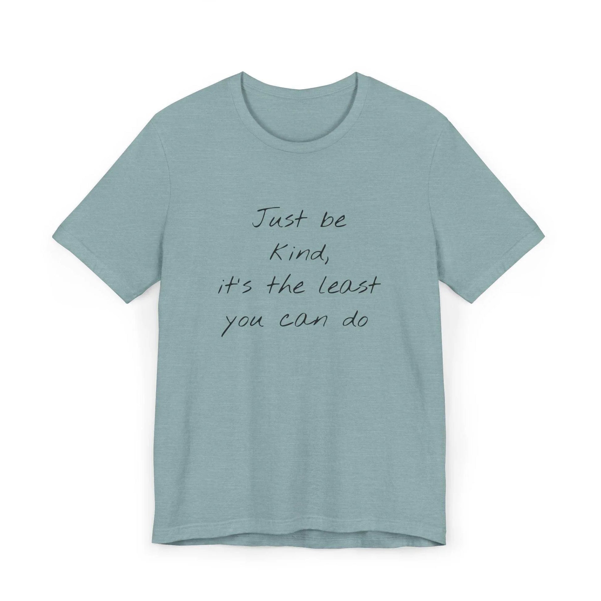 Inspirational Unisex Jersey T-Shirt - Be Kind Vibe - The Dreamer's Bookshop.