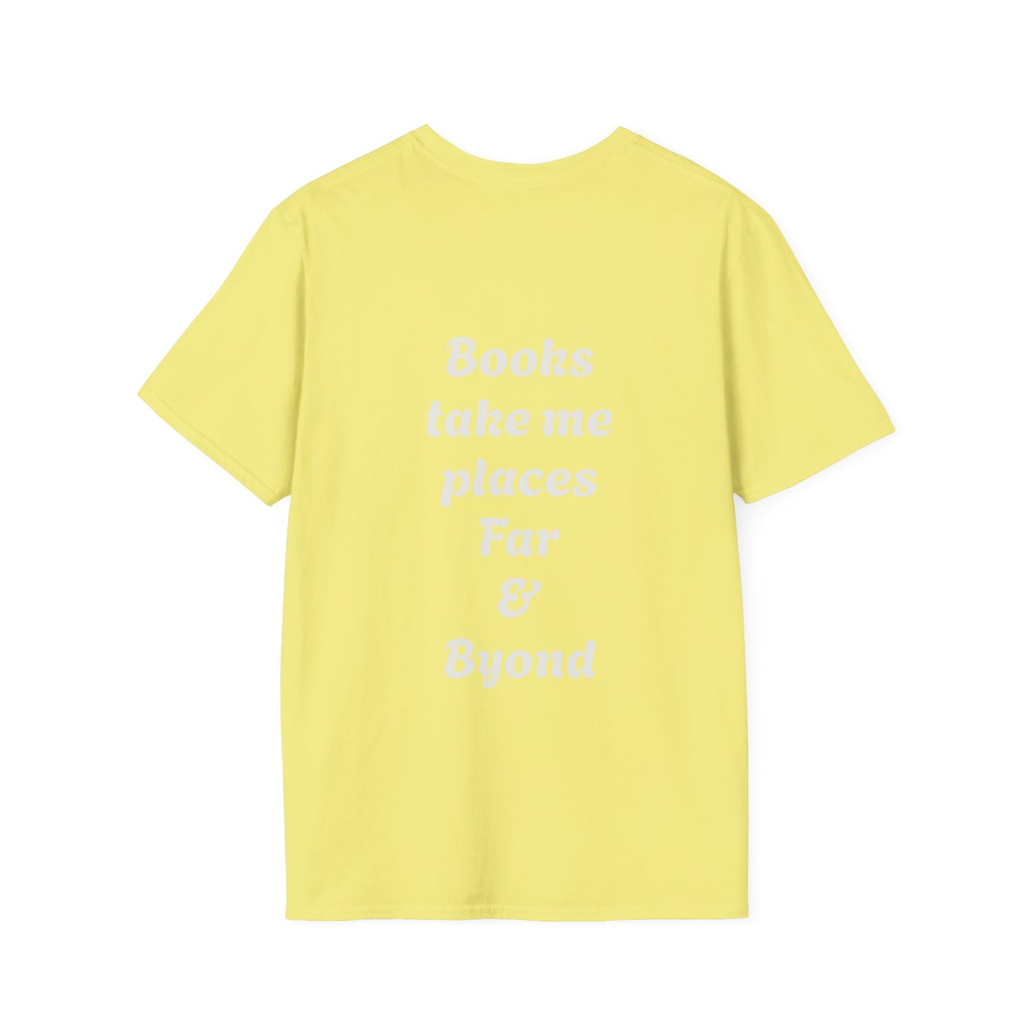 Unisex Travel-Inspired T-Shirt - "Whimsical Wordsmith" - Perfect for Book Lovers