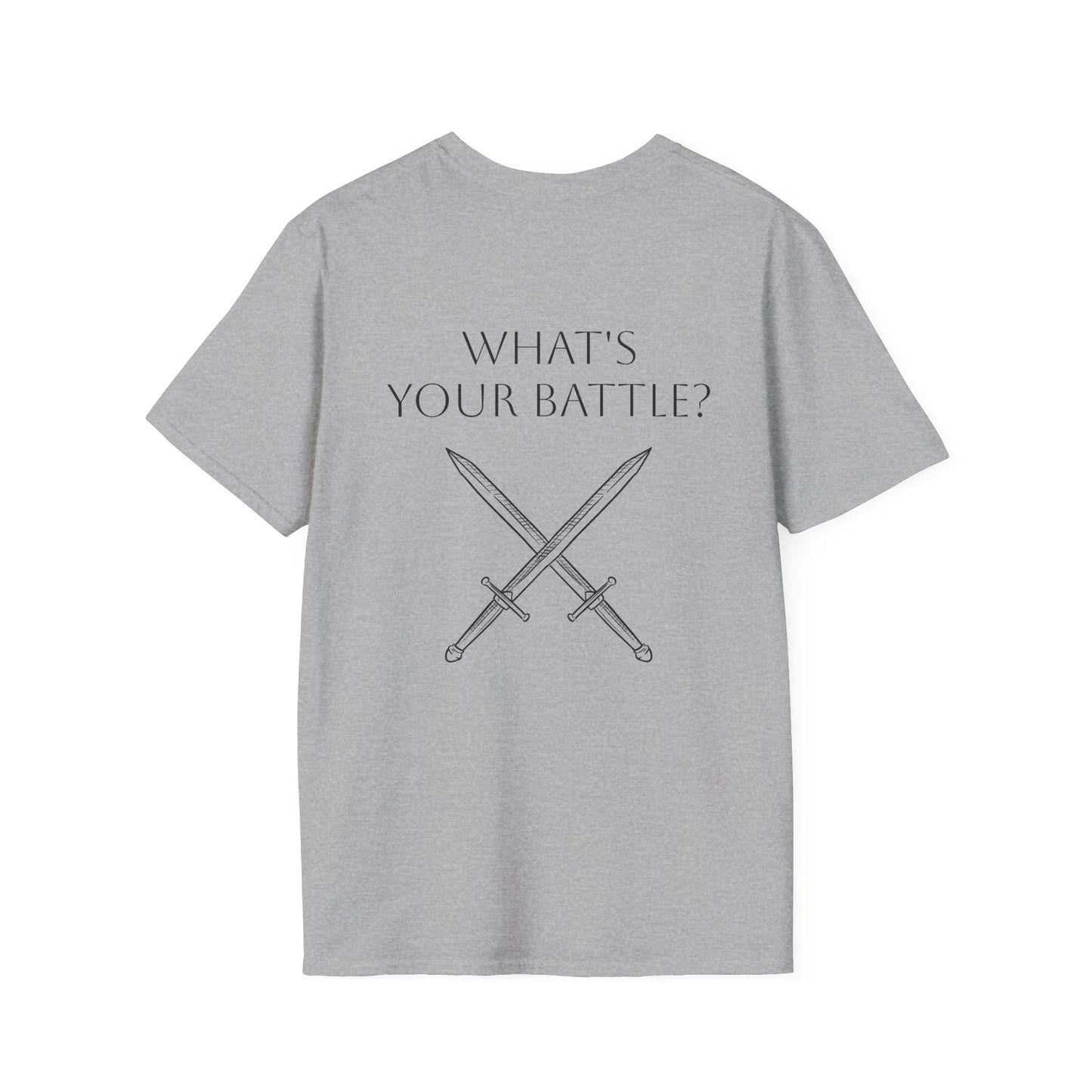 Cancer Warrior Unisex Softstyle T-Shirt - What's Your Battle? - The Dreamer's Bookshop.